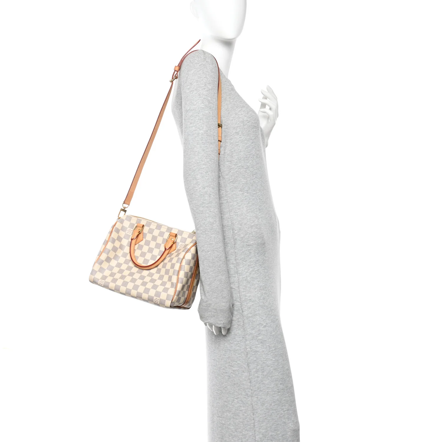 Damier Azur Speedy Bandouliere 25