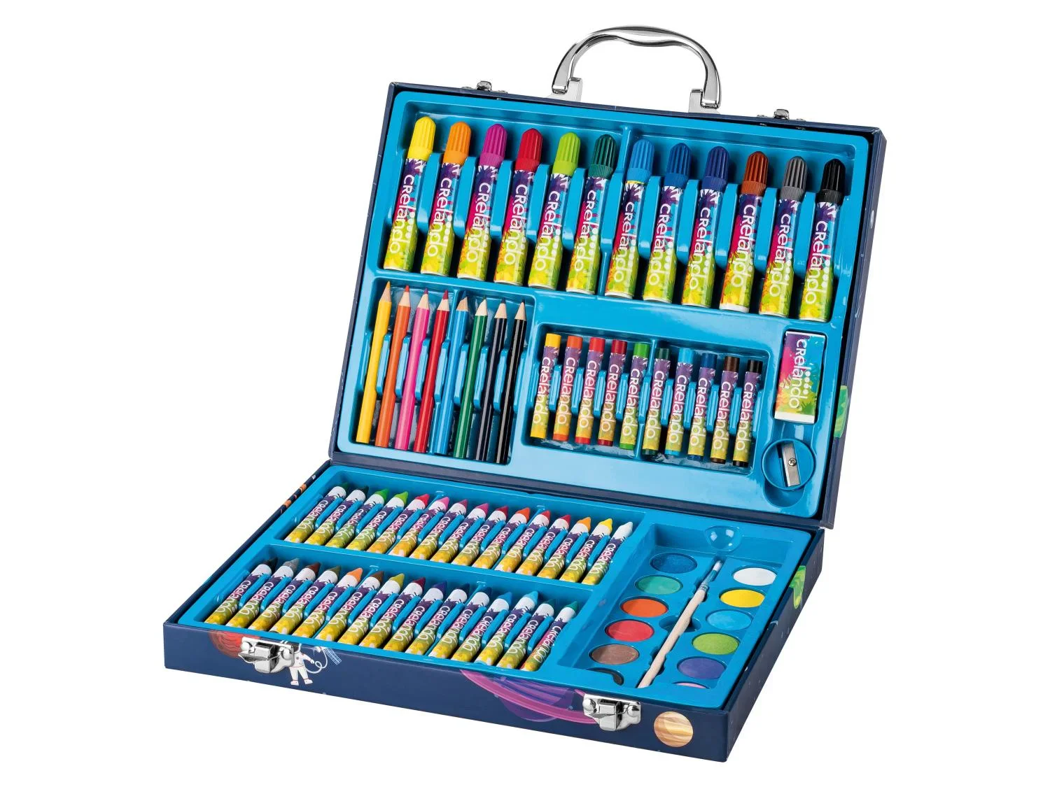 crelando Mallette de coloriage enfant