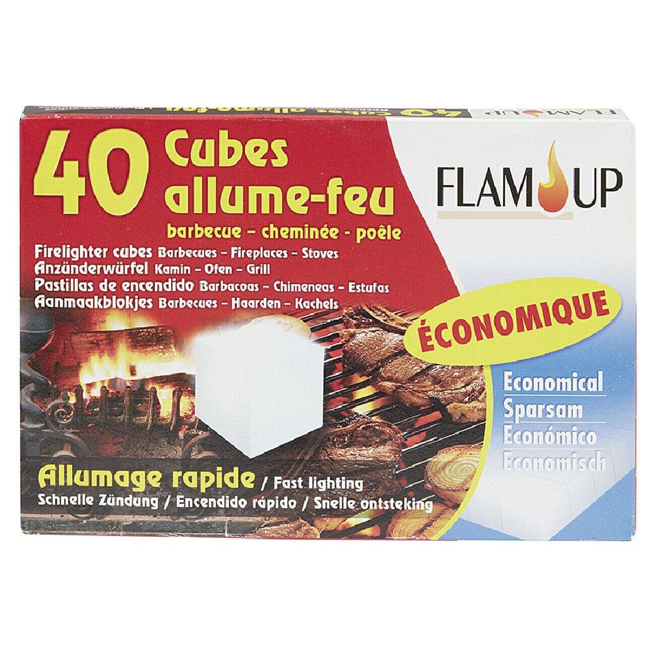 Allume feu cube x40