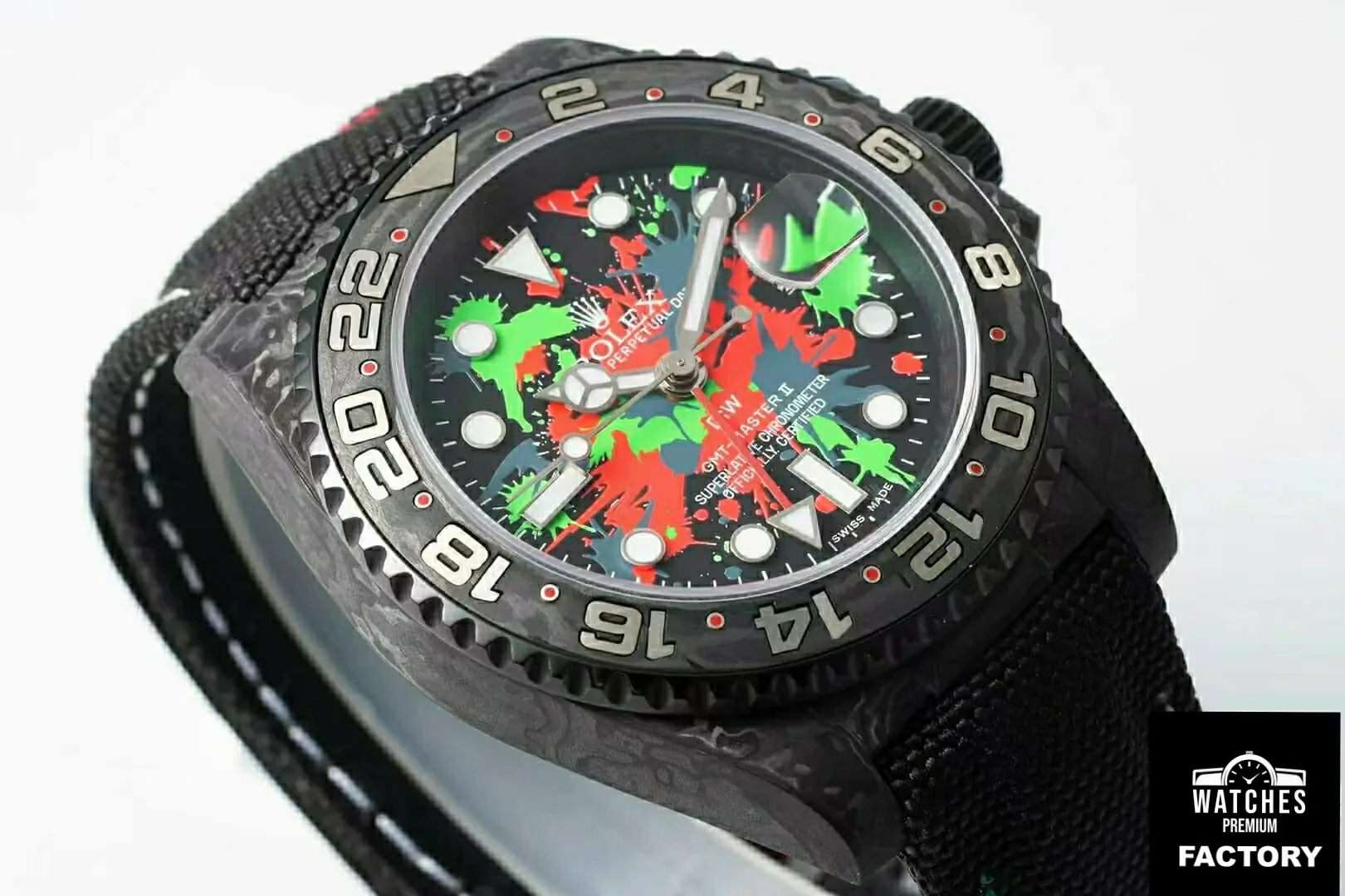 Rolex GMT-MASTER II Diw Black Strap