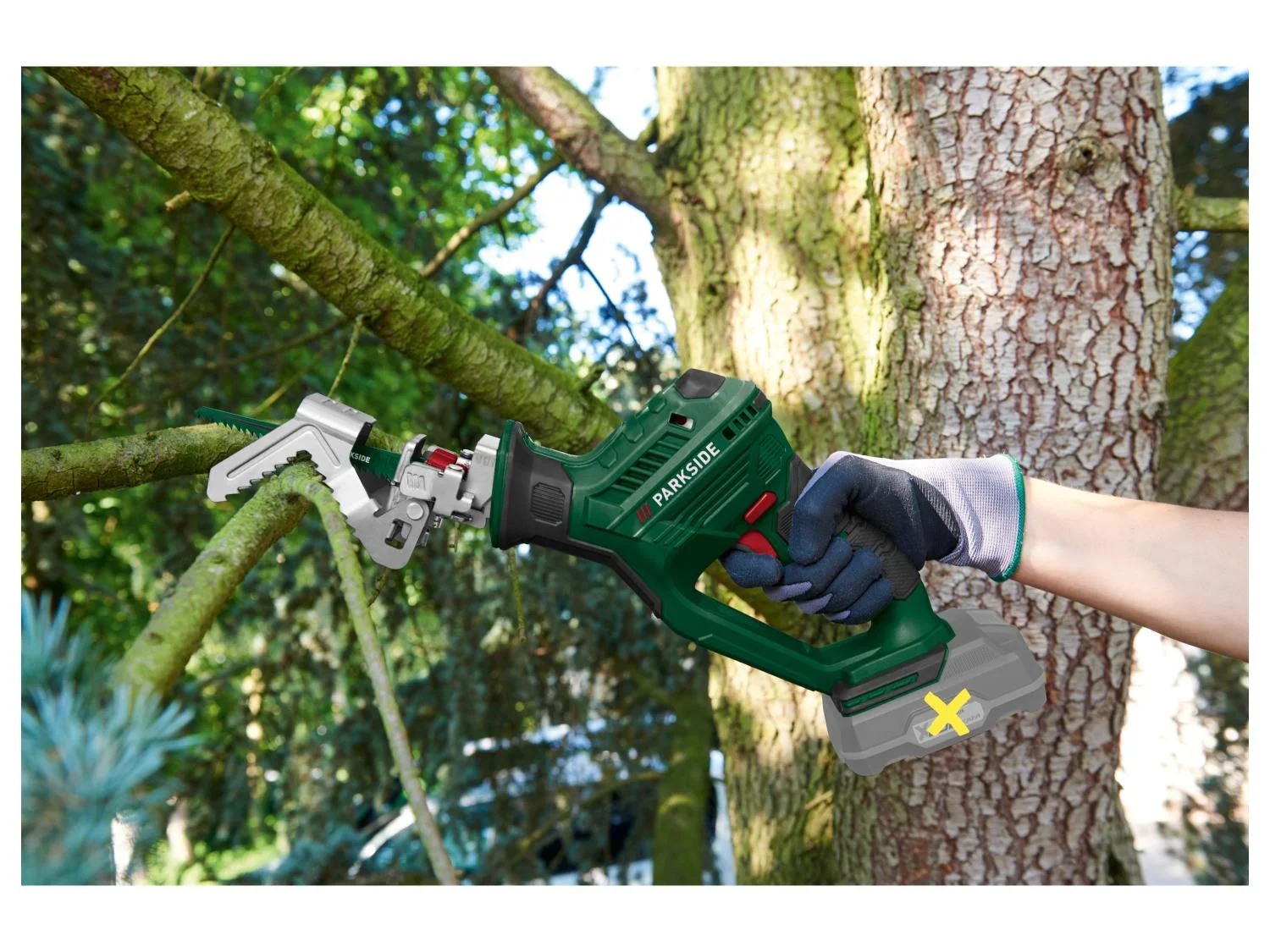 PARKSIDE Coupe-branches sans fil PASA 20-Li D3, 20 V
