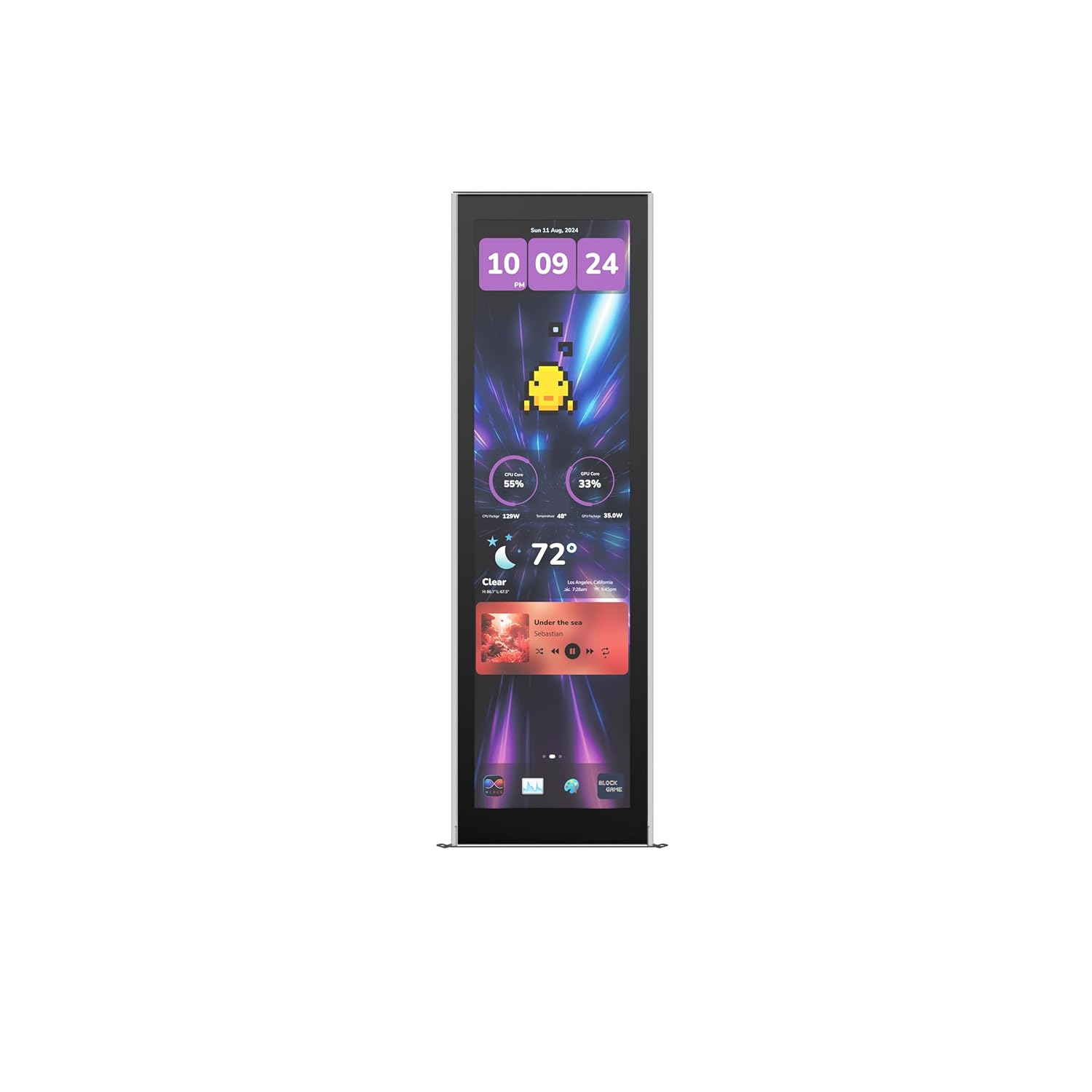 Hyte Y70 Touch Infinite Display Upgrade Screen Kit for PC Case - 14.9