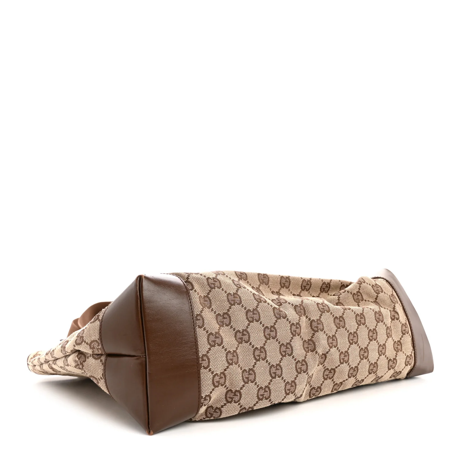 Monogram Tote Bag Brown