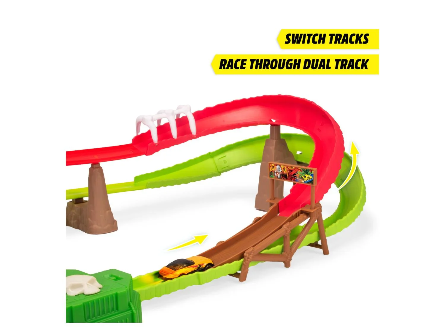 DICKIE Circuit de train Volcan Crne 150