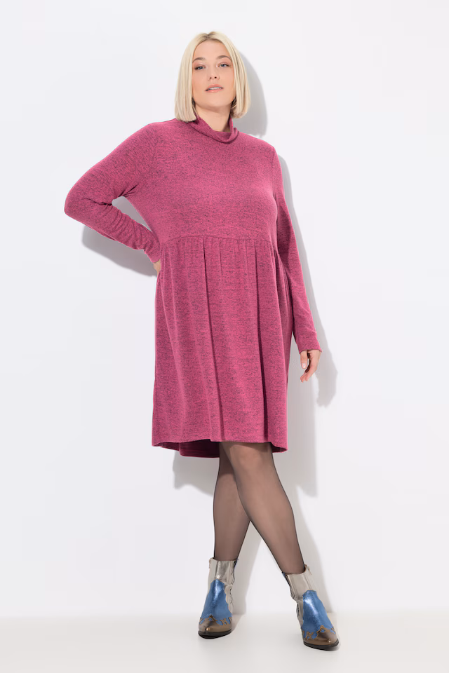 Long Sleeve Turtleneck Sweater Dress