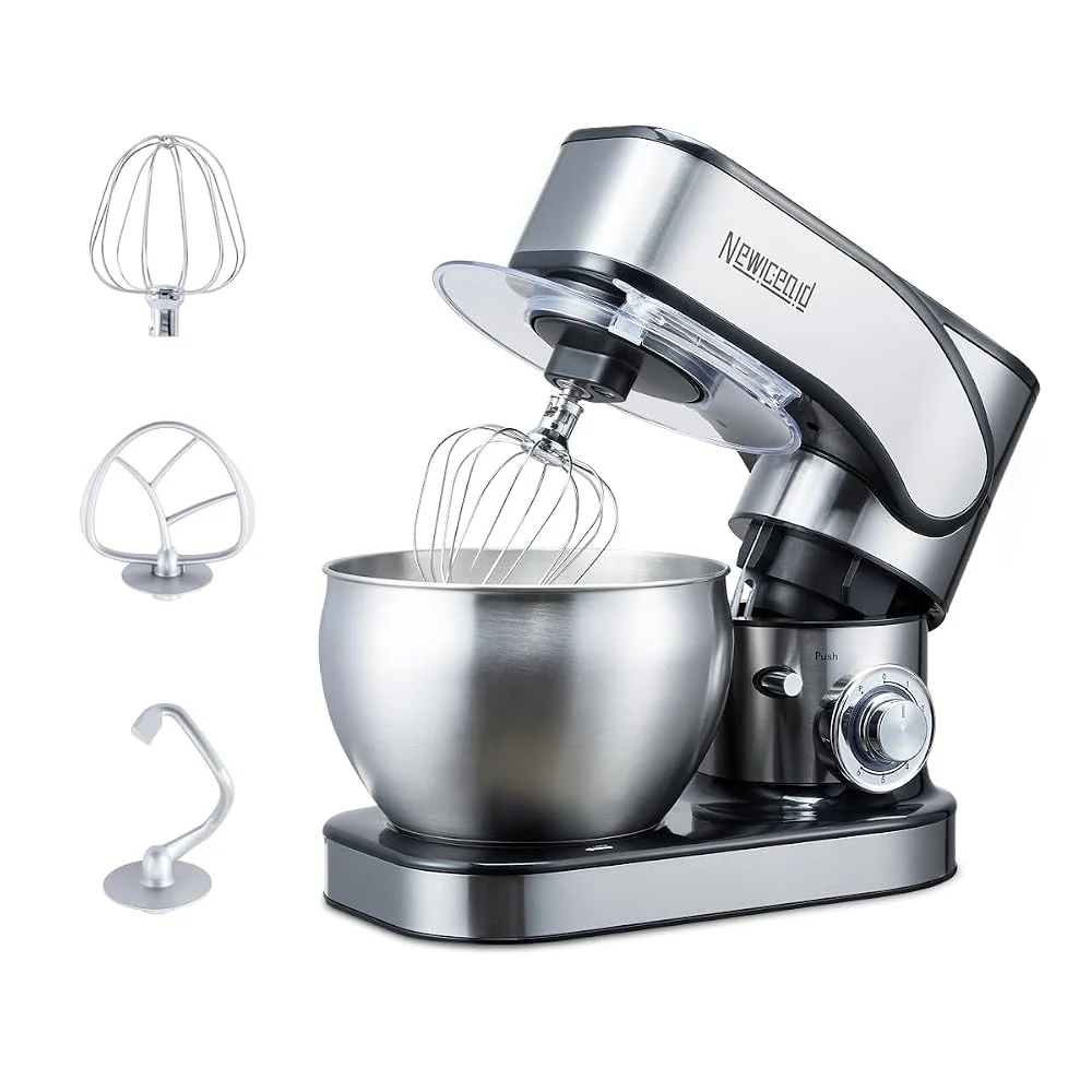 Stainless Steel 6-Speed 7.4QT Stand Mixer