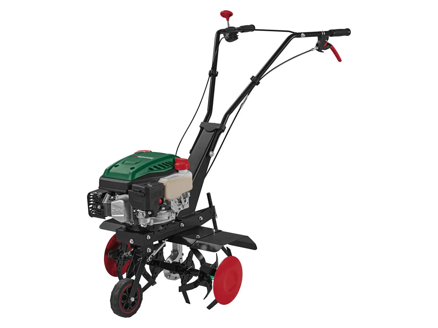 PARKSIDE Motobineuse thermique PBGK 1400 F5, 24 fraises, 2,5 kW
