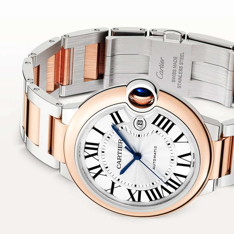 [Super Clone]BALLON BLEU Rose Gold Mix 42mm
