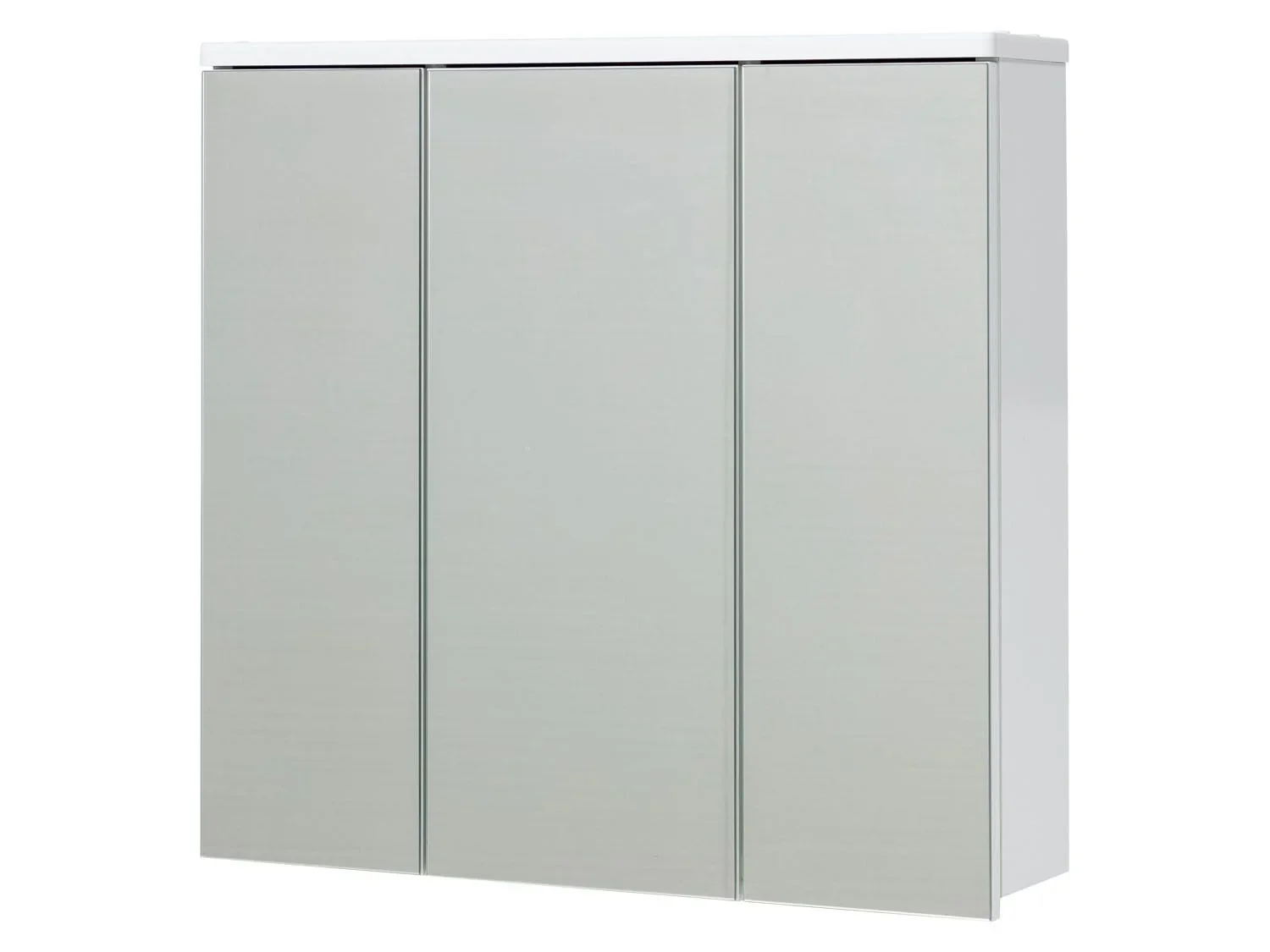 LIVARNO LIVING Armoire de toilette miroir Palermo, 66 x 64 x 16,5 cm