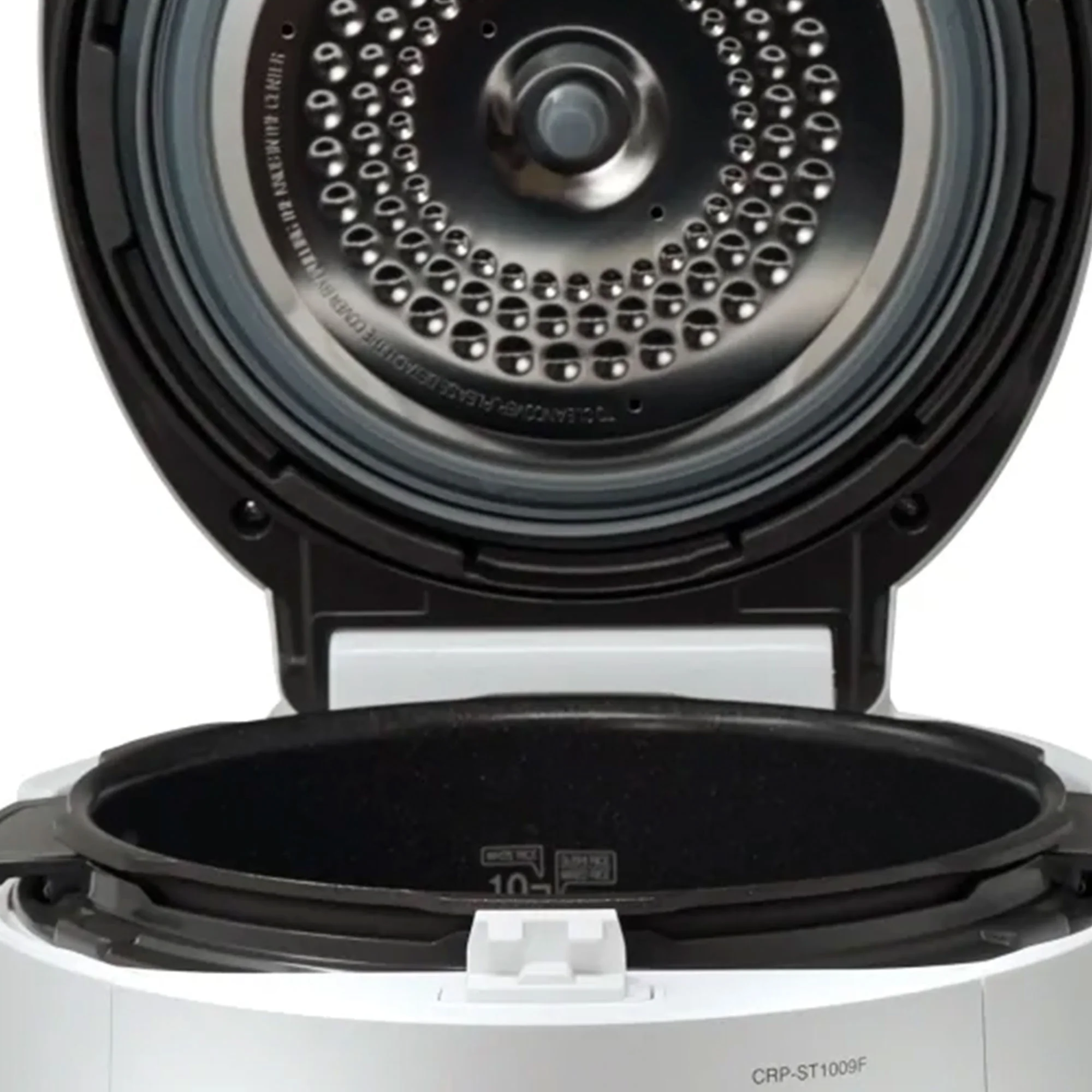 Open Box 6 Cup Twin Pressure Rice Cooker/Warmer W/ Nonstick Inner Pot, White