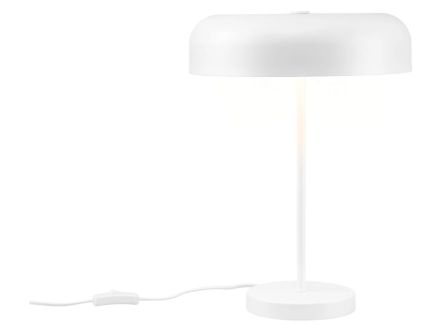 LIVARNO home Lampe de table, 1 ou 2 ampoules, blanc mat