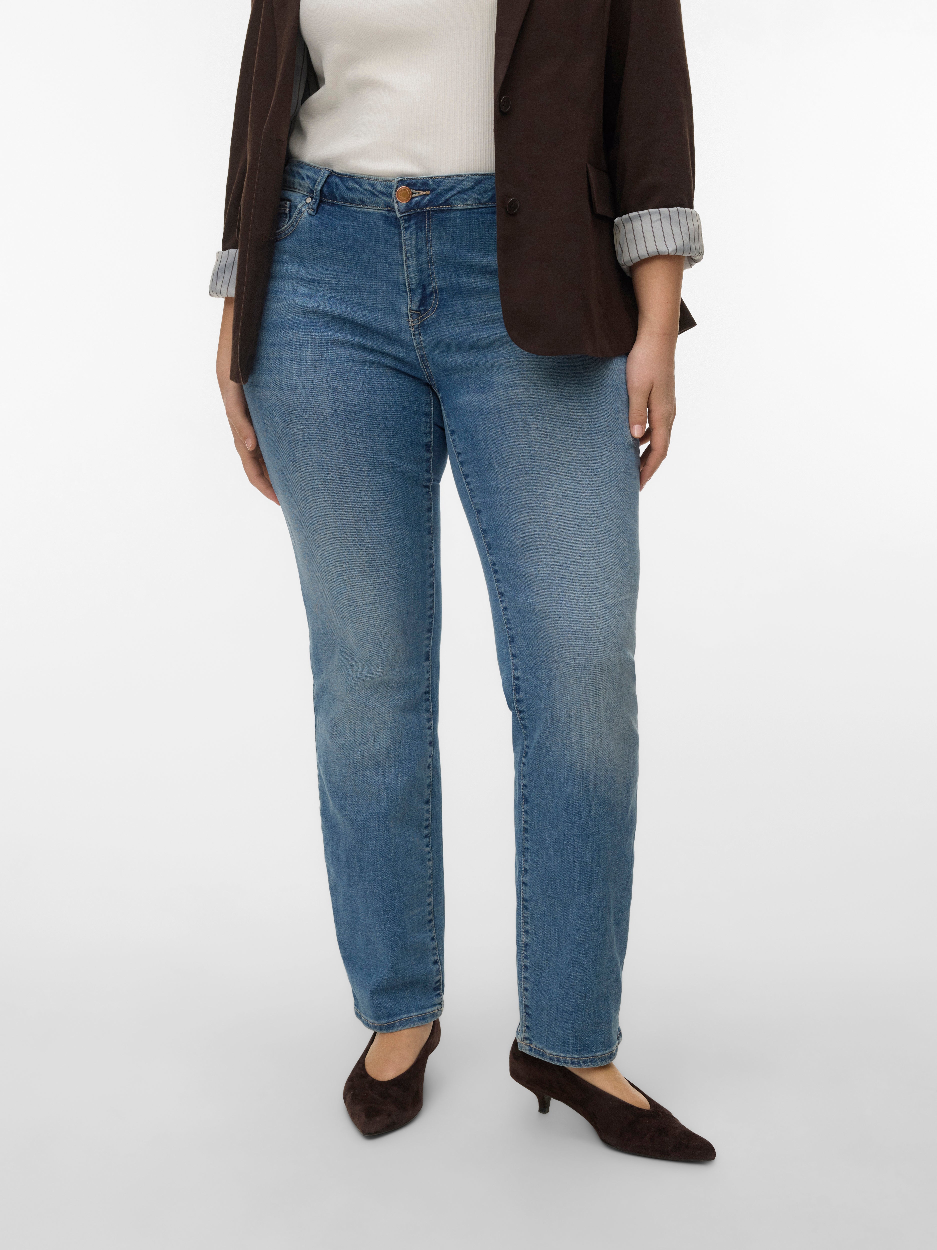 VERO MODA® VMCFLASH Mid rise Straight Fit Jeans