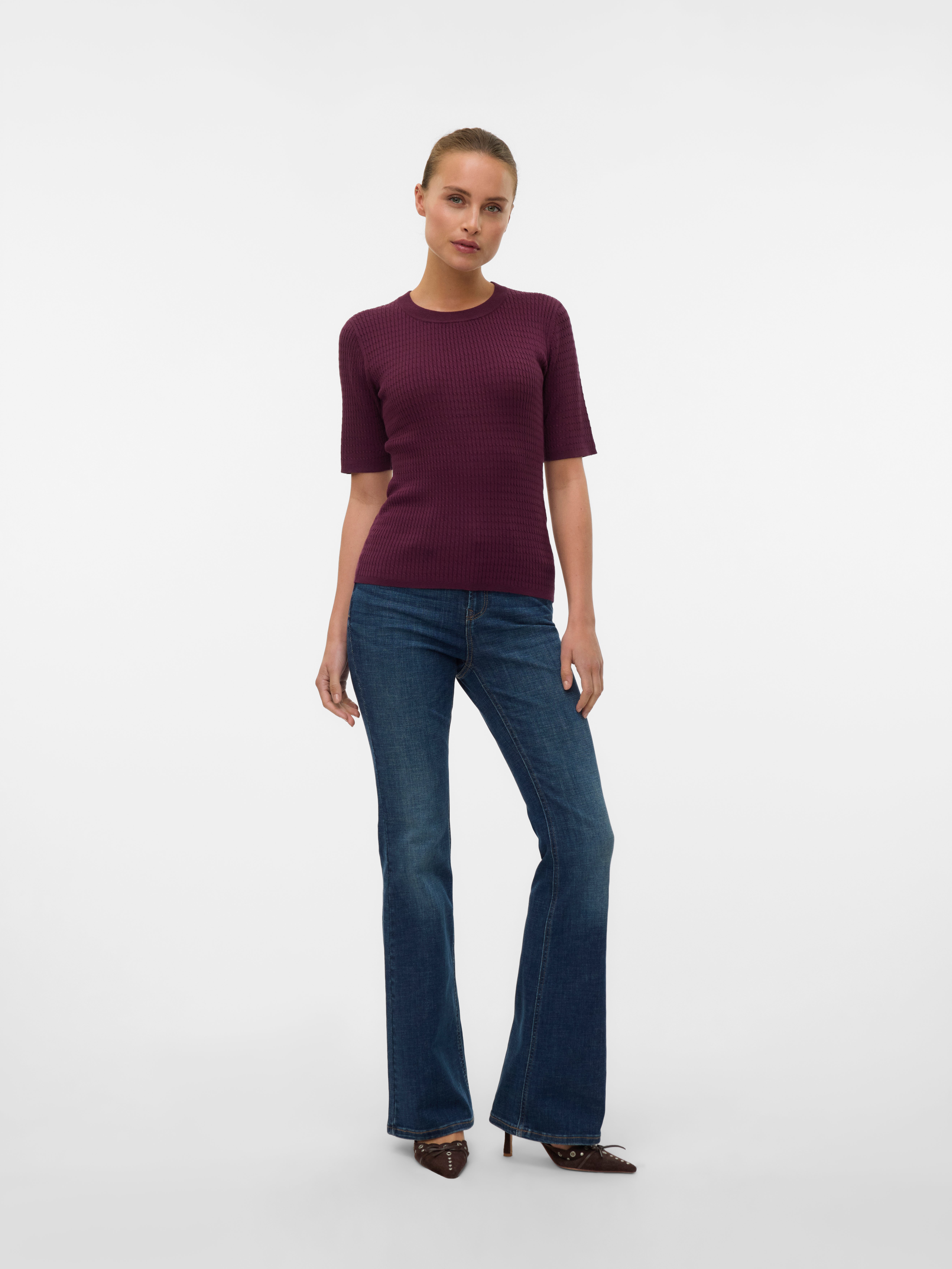 VERO MODA® VMSILJE Knitted pullover