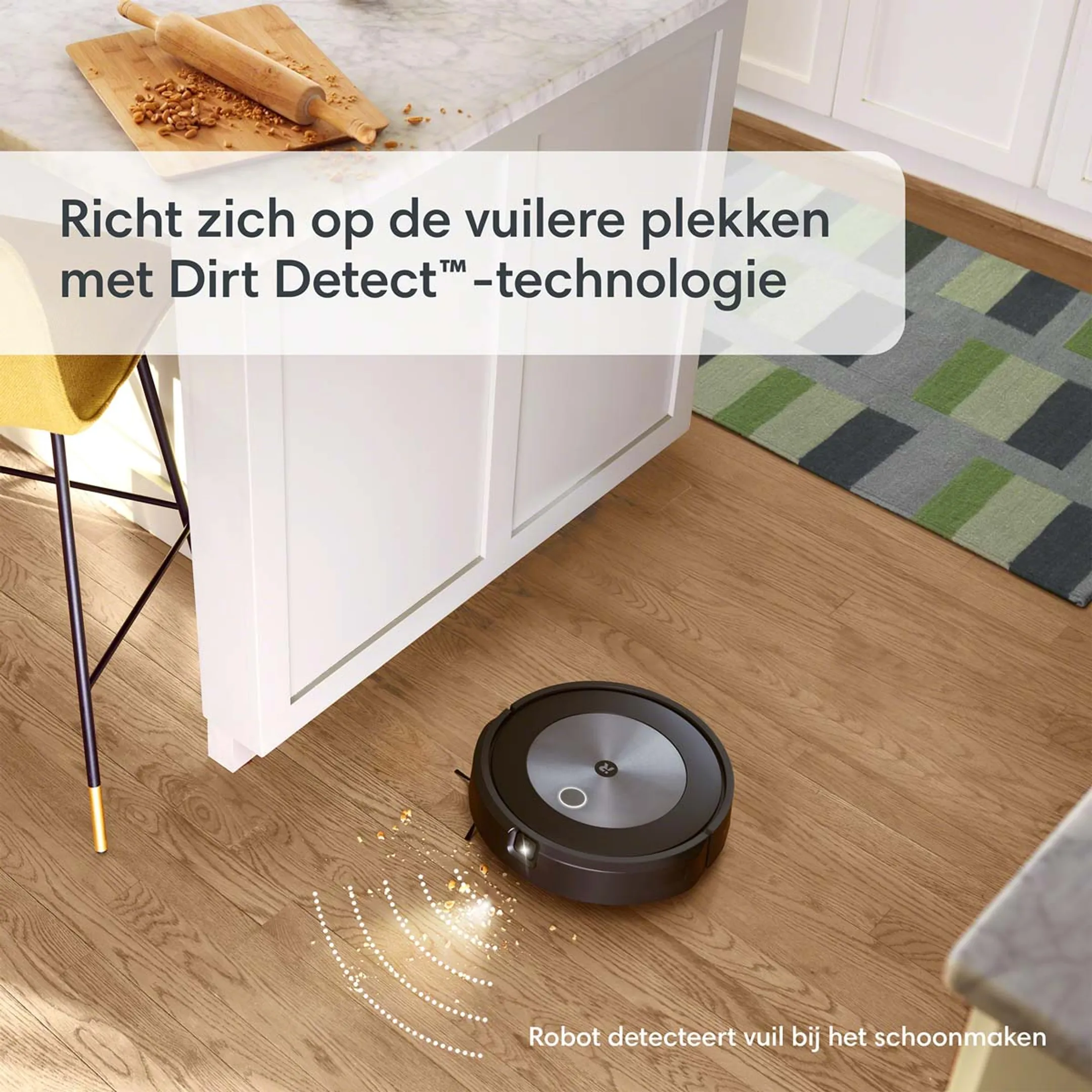 iRobot Robotstofzuiger en dweilrobot J5 Roomba Combo J5178