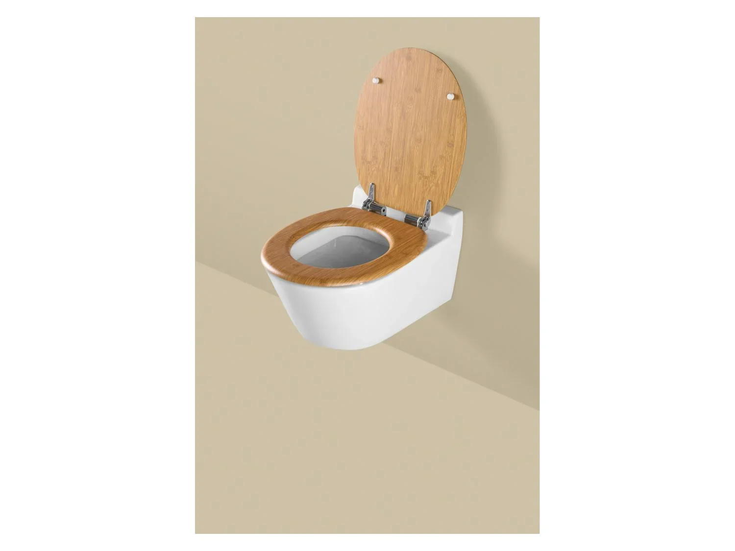 LIVARNO Abattant WC, avec fermeture en douceur