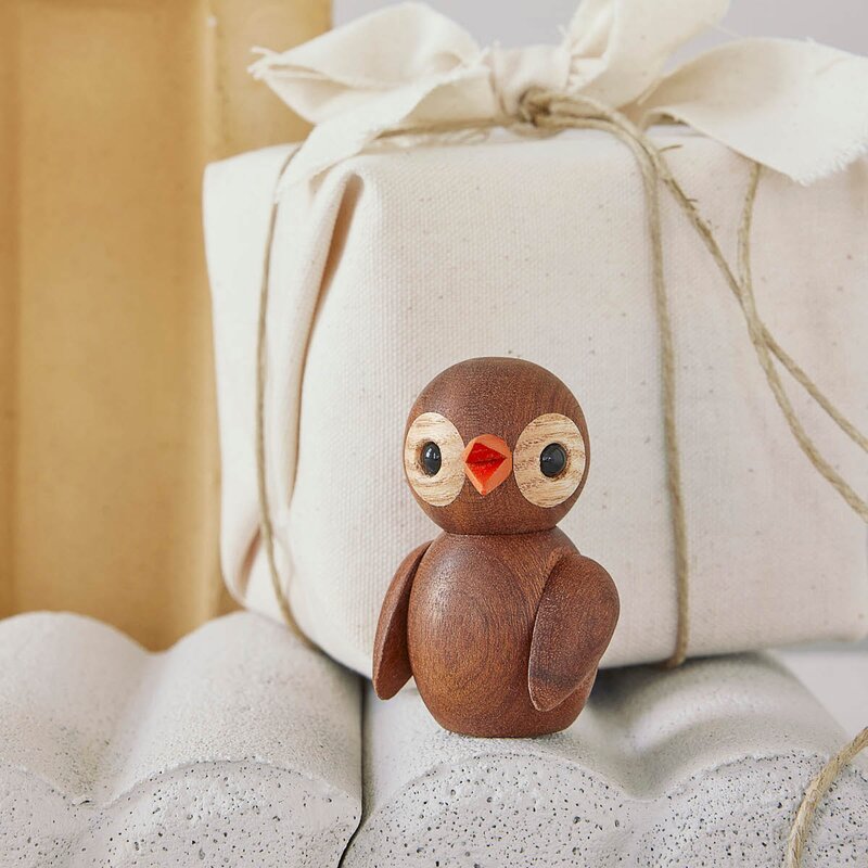 Spring Birds trefigur 6,5 cm trendy thermo ash