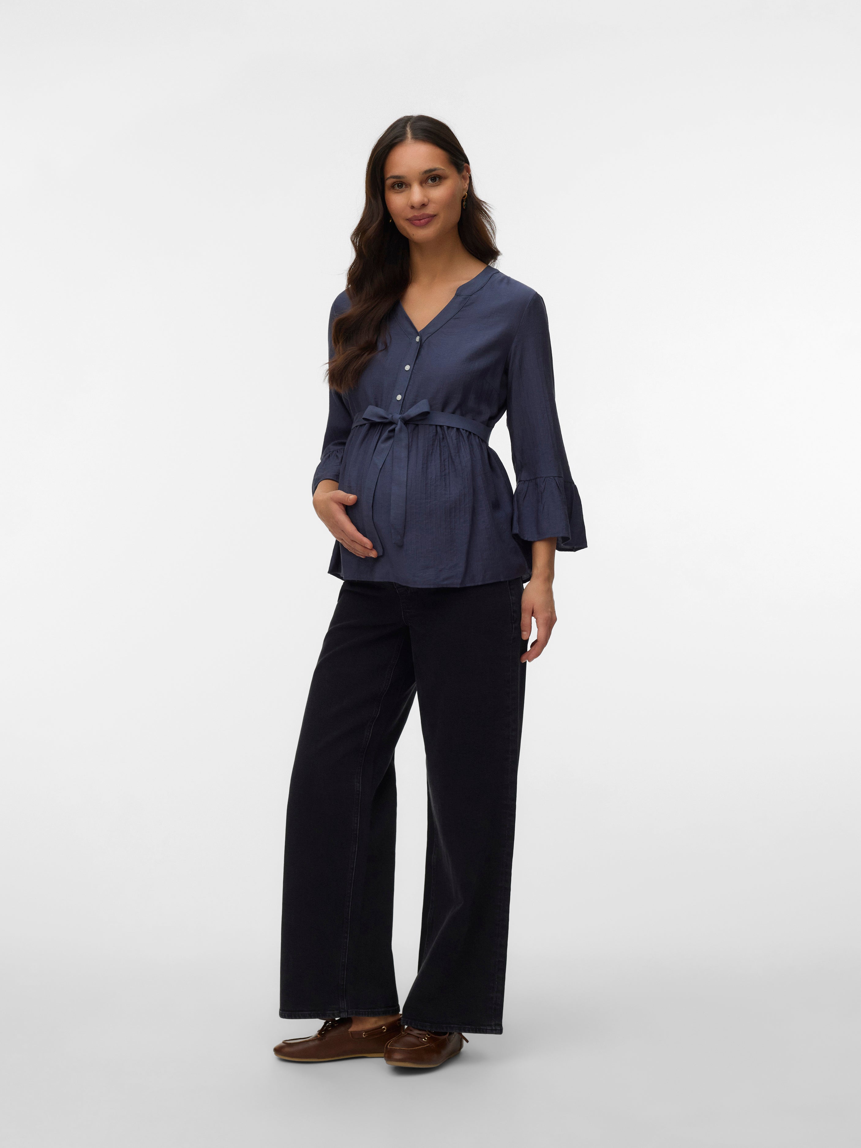 VERO MODA® Regular Fit V-Neck Top