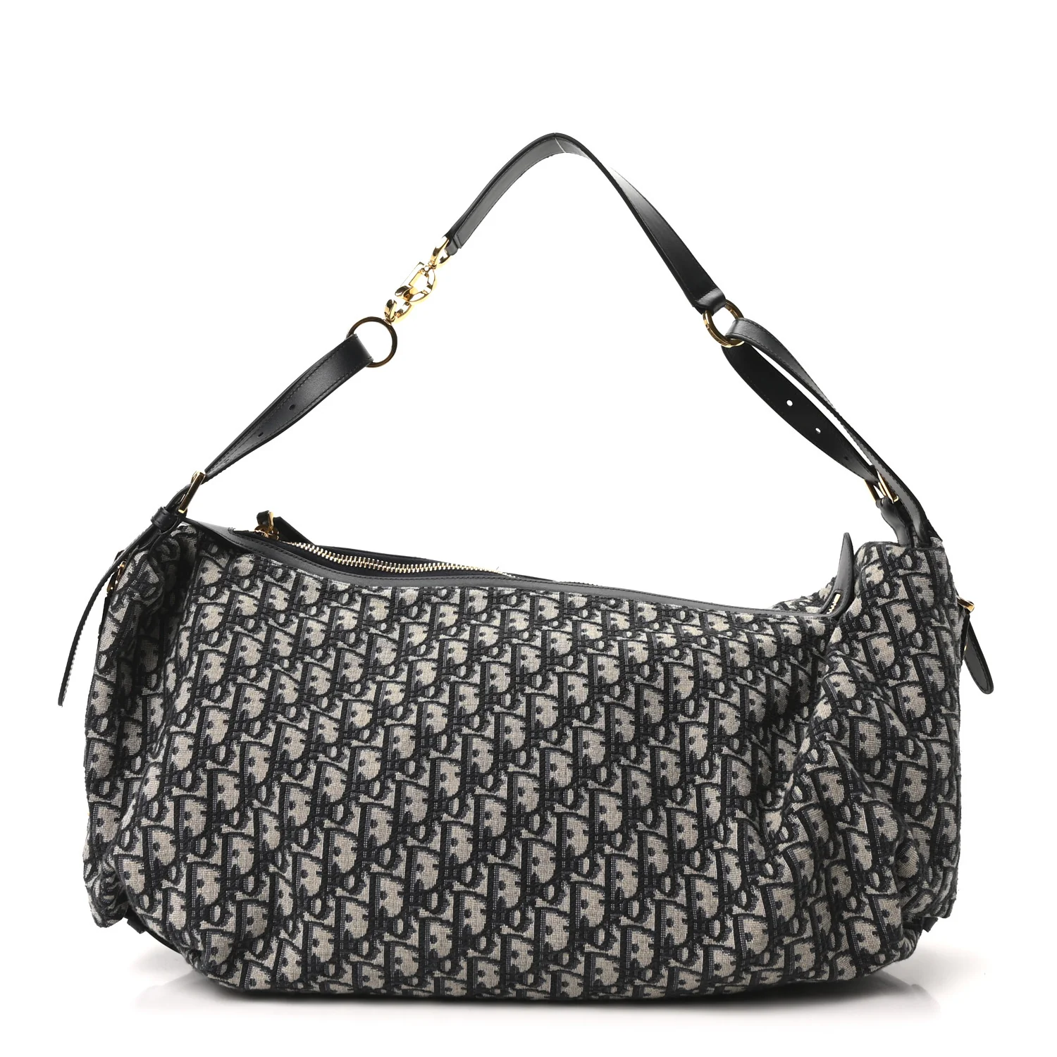 Oblique Large D-Journey Bag Blue