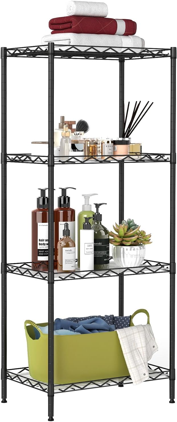 BestOffice| 4-Tier Wire Shelf| 36