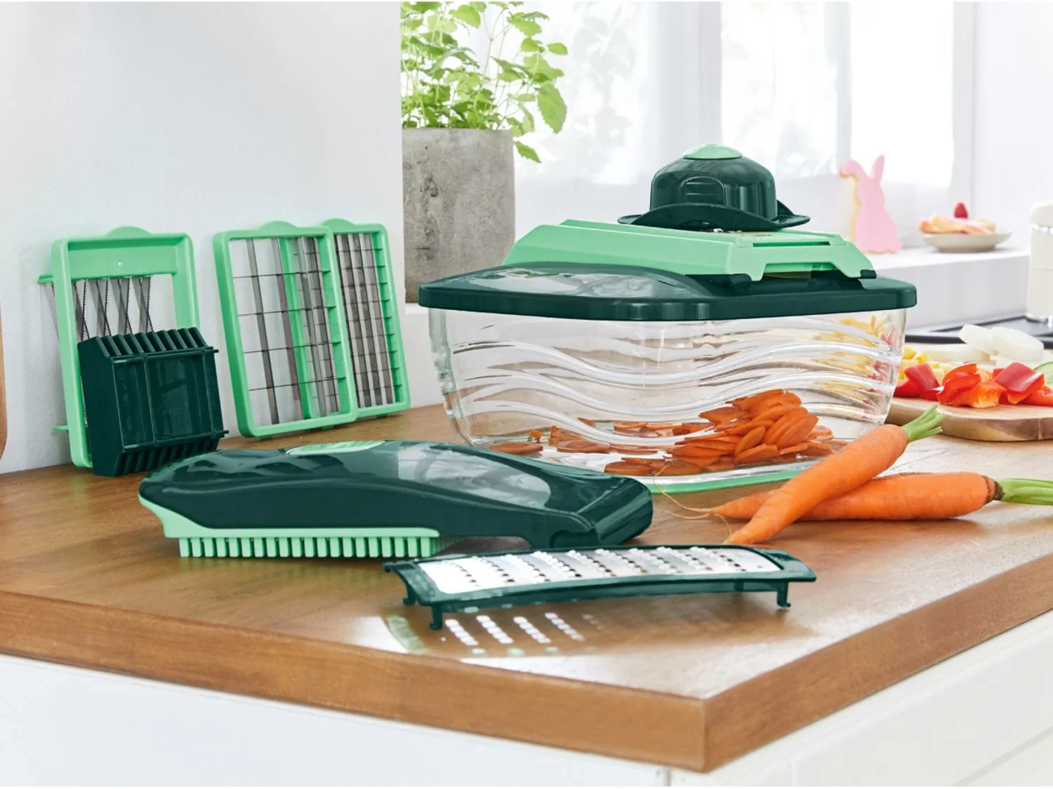 Genius Nicer Dicer Coupe-lgumes, 13 pices