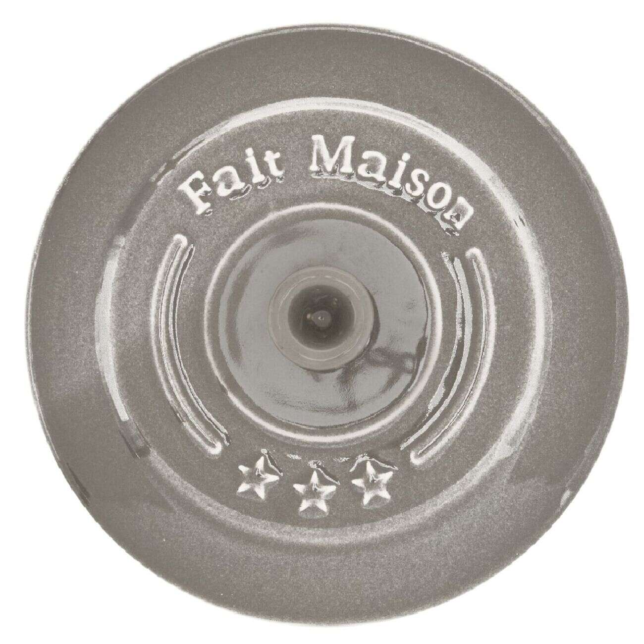 Mini cocotte ronde gris