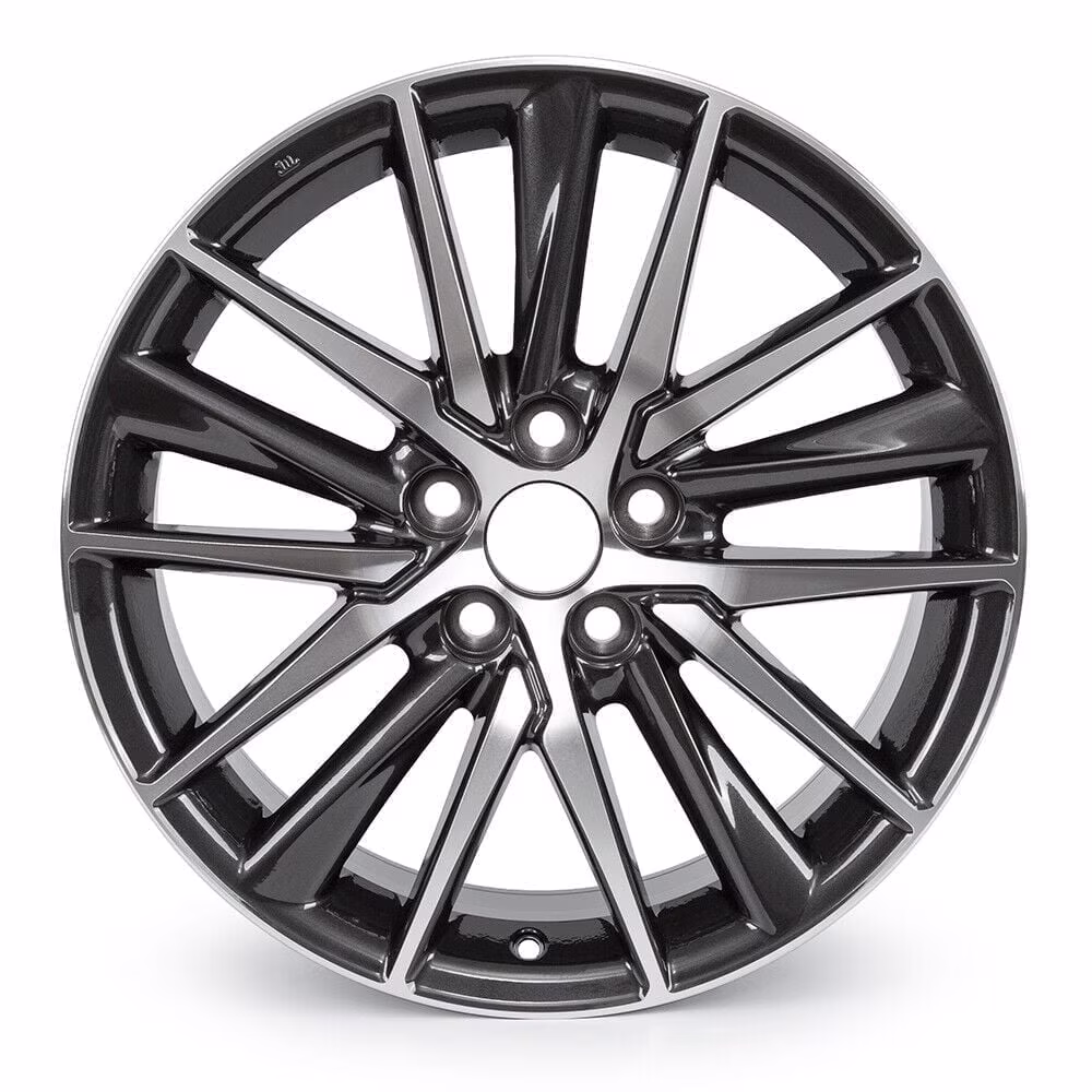 18x8 inch Wheels Rims for Toyota Camry 2018-2022, 18" Alloy Aluminum Replacement Rims(Black) - Image 3