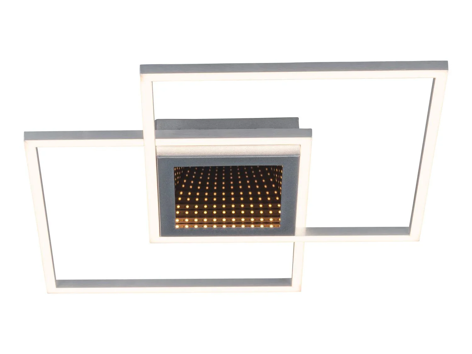 LIVARNO home Plafonnier LED Miroir Infini