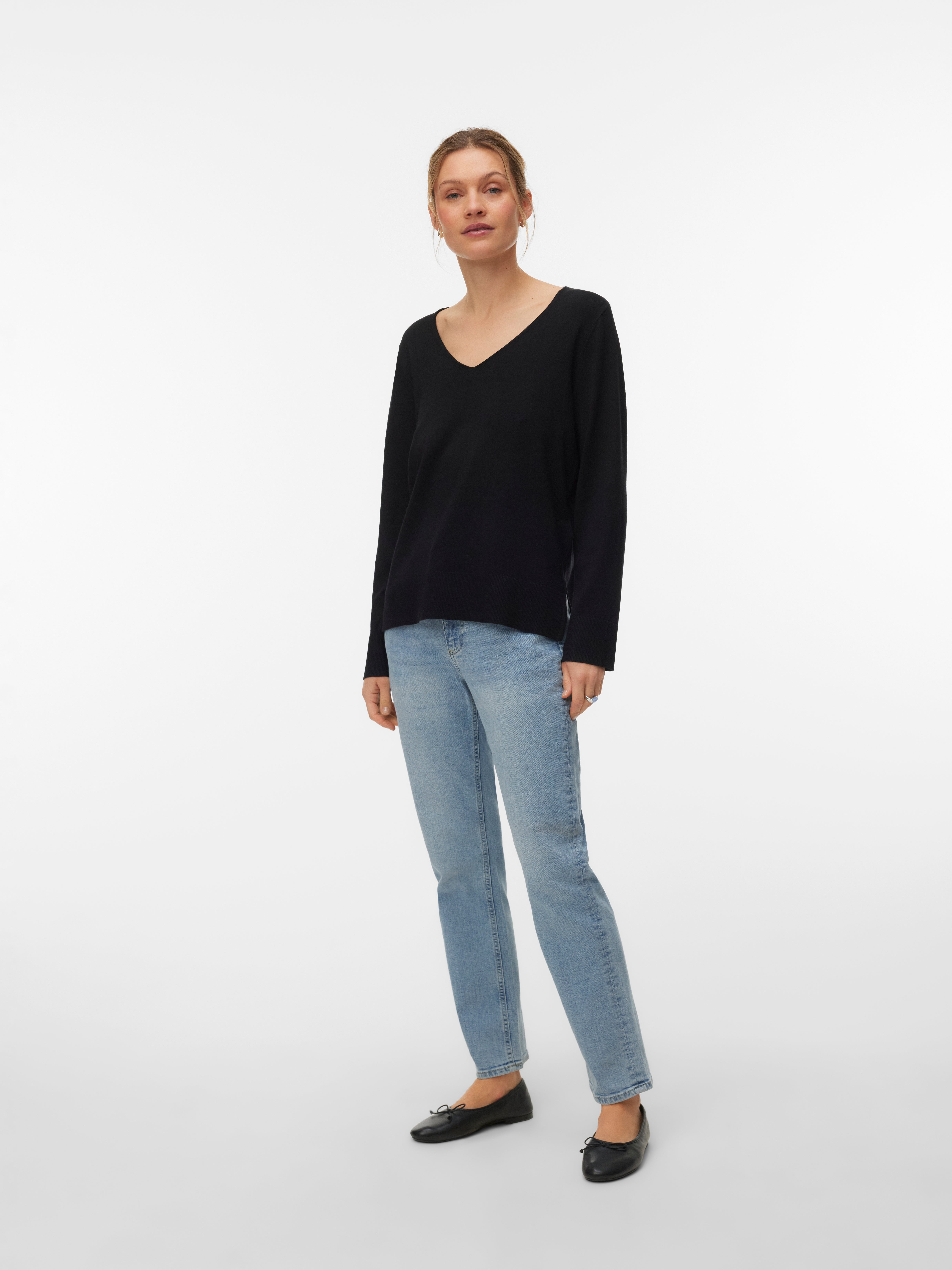 VERO MODA® VMSILJE Knitted pullover