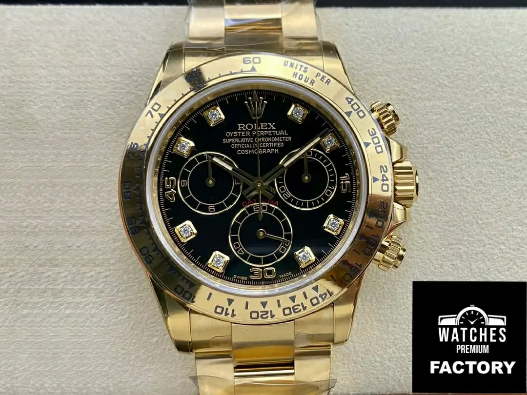 Rolex Cosmograph Daytona M116508-0008 Clean Factory Yellow Gold Case
