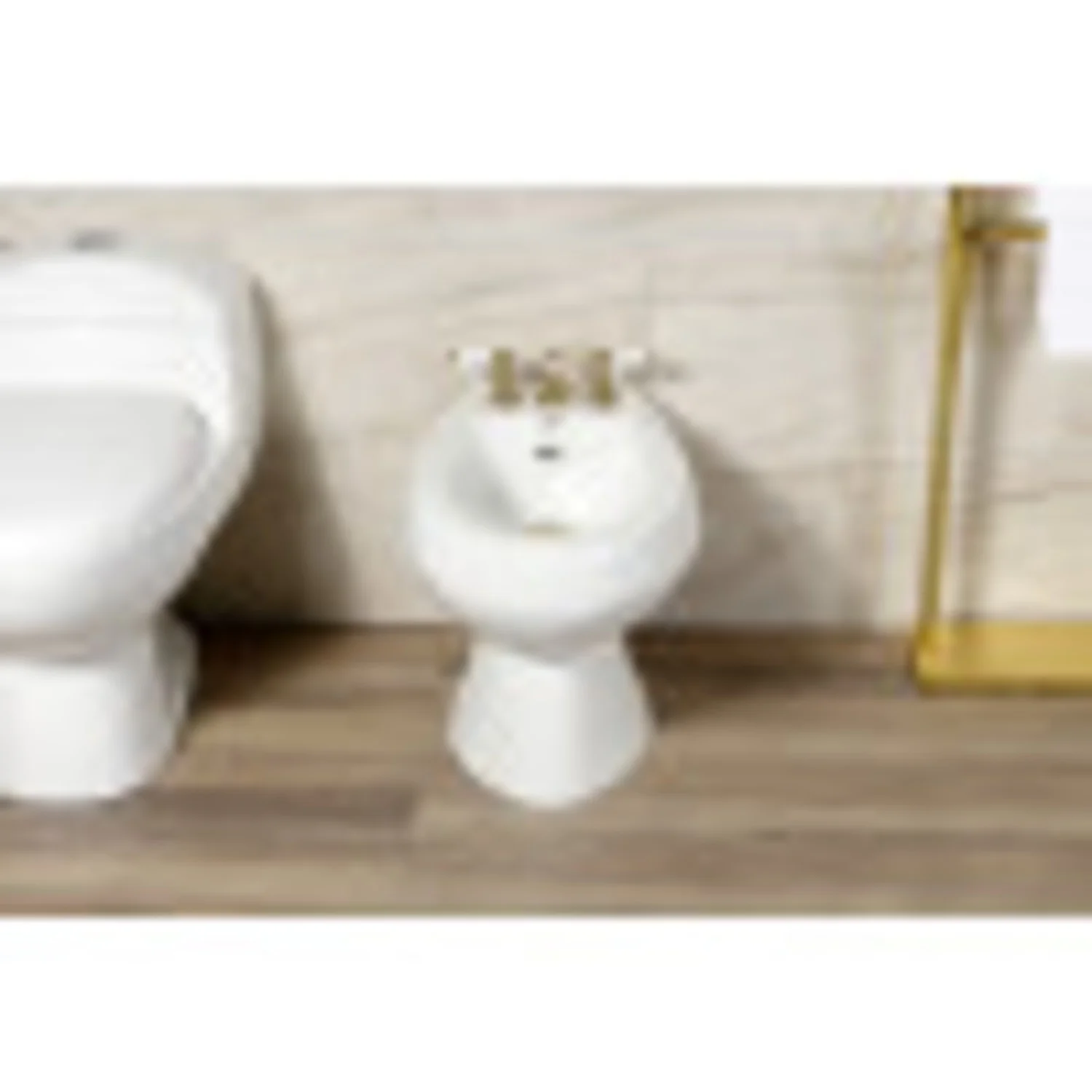 Kingston Brass KB320PL Victorian Three-Handle Bidet Faucet, Matte Black