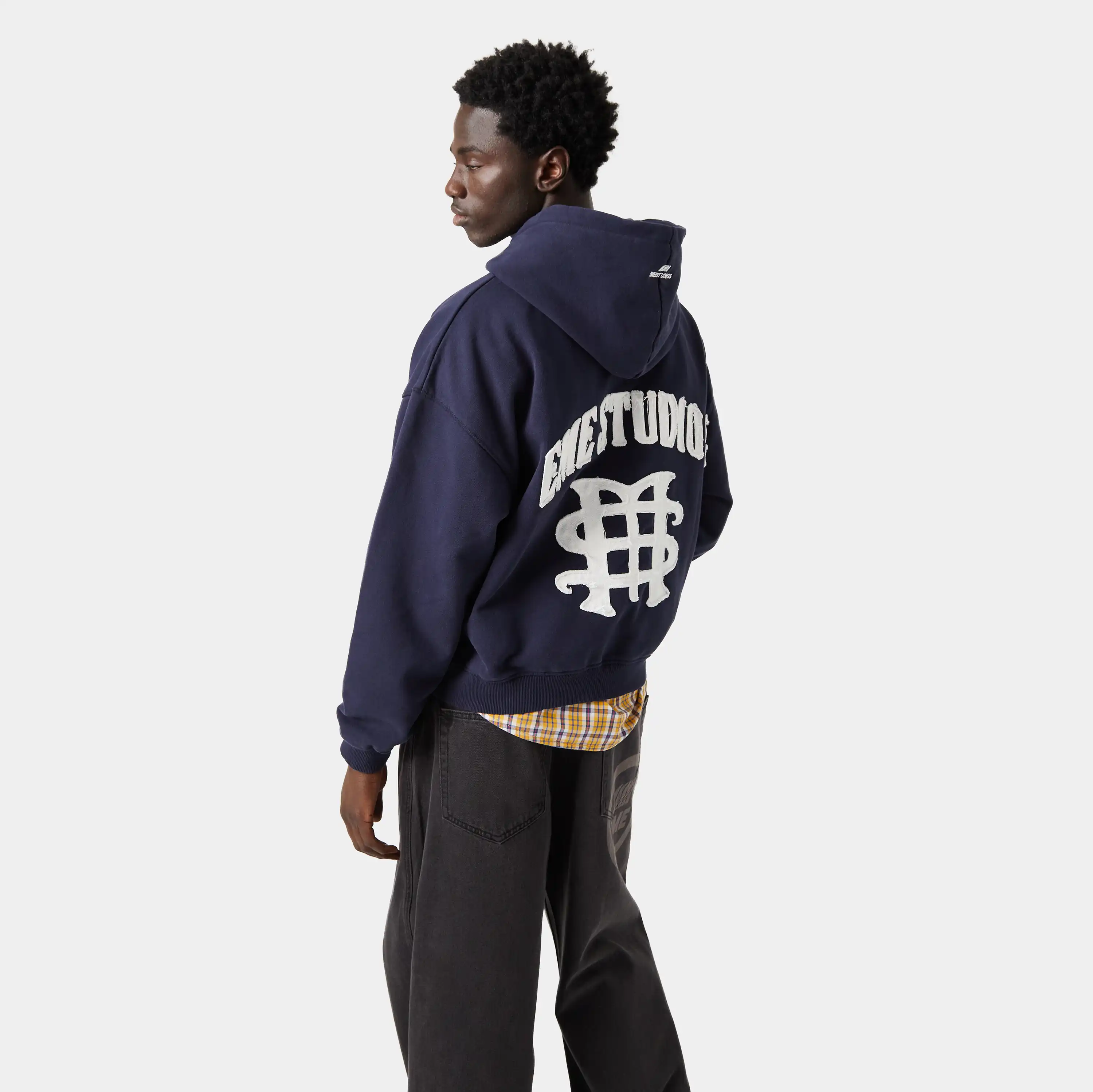 Daily Navy Oversized Hoodie