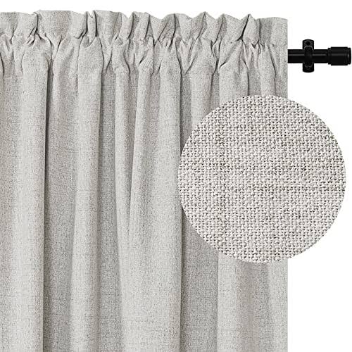 Textured Blackout Curtains