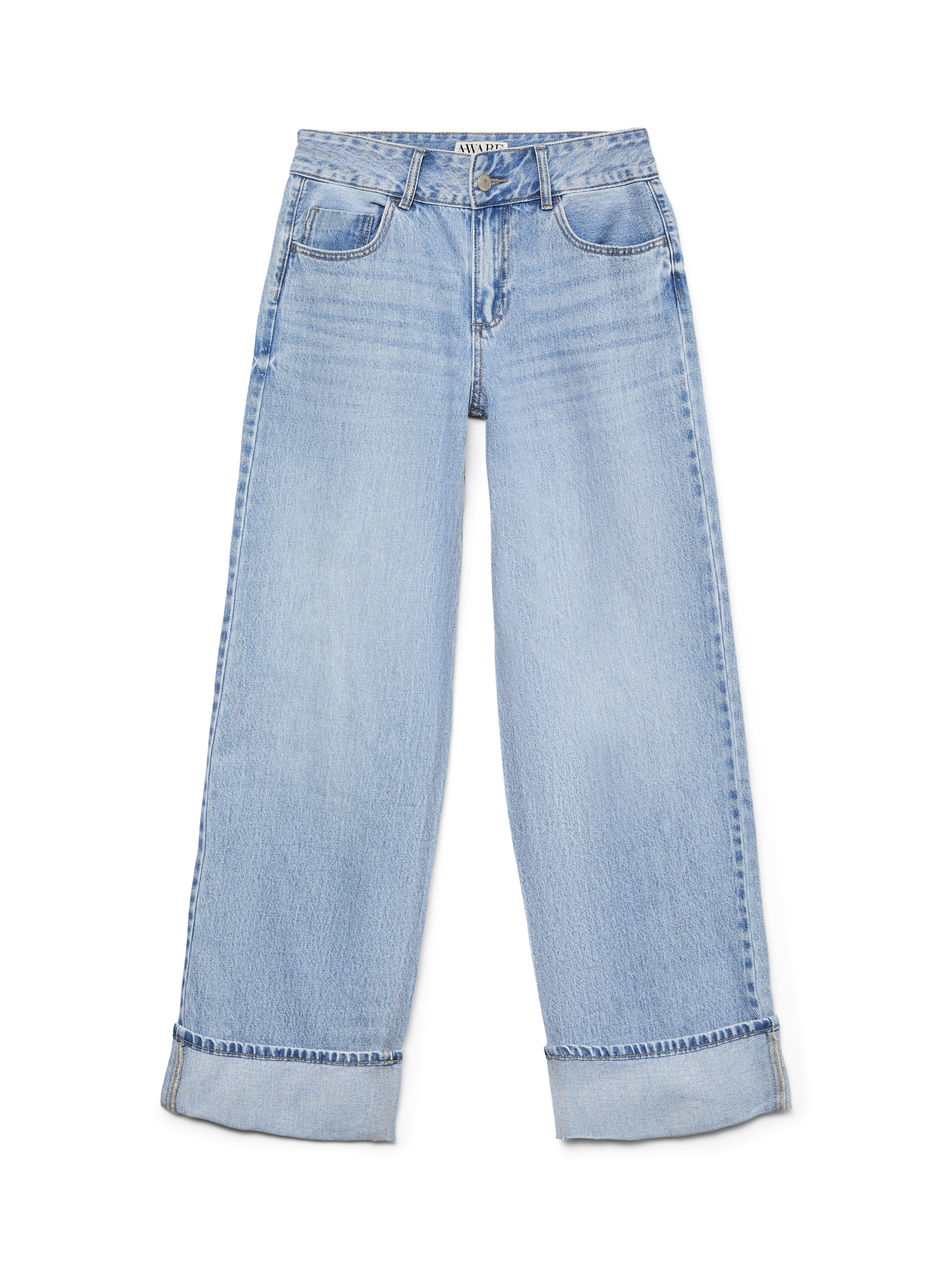 VERO MODA® AWRENA Mid rise Wide Leg Fit Jeans