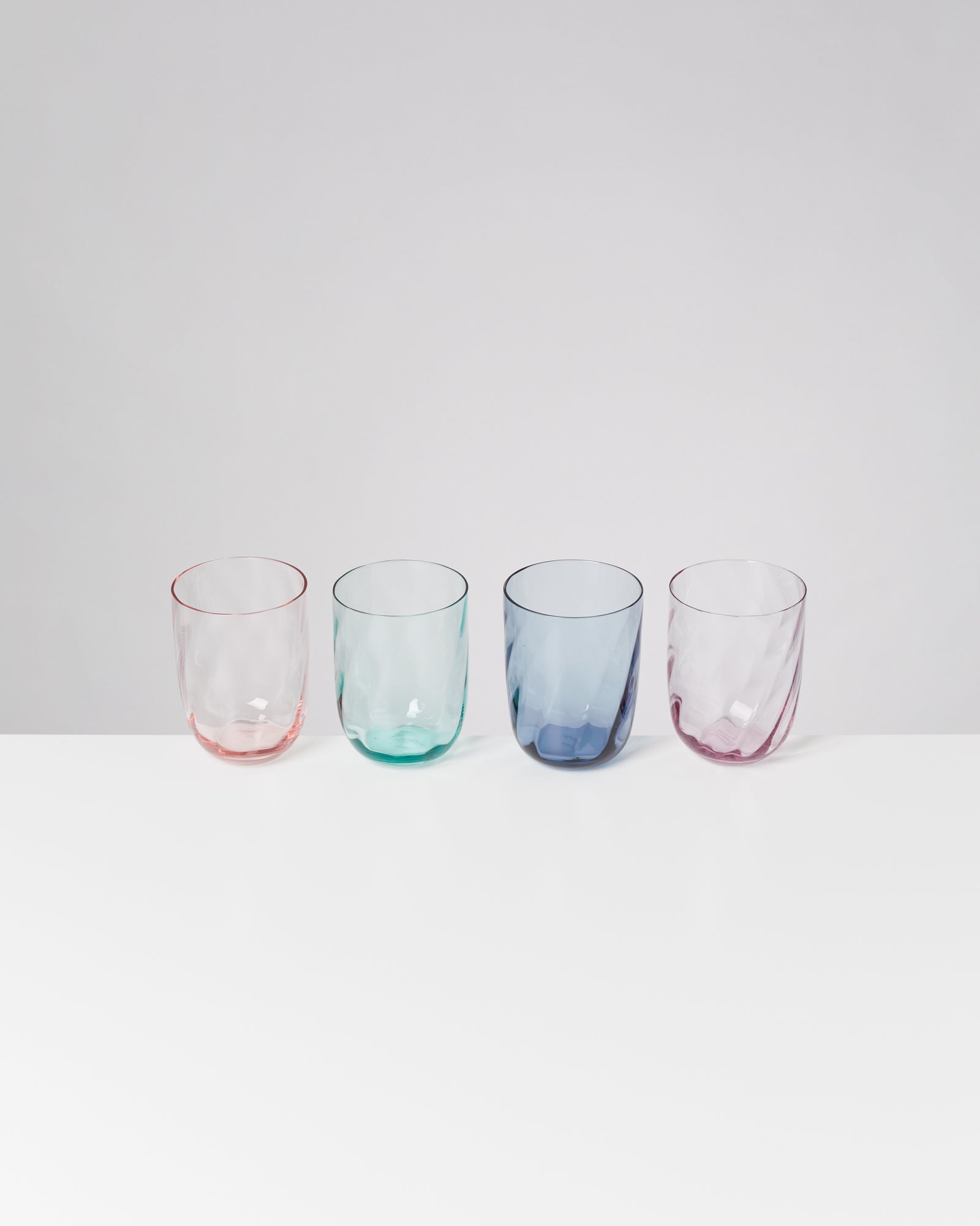 CALMA - LARGE GLASS SWIRL MIX SET OF 4