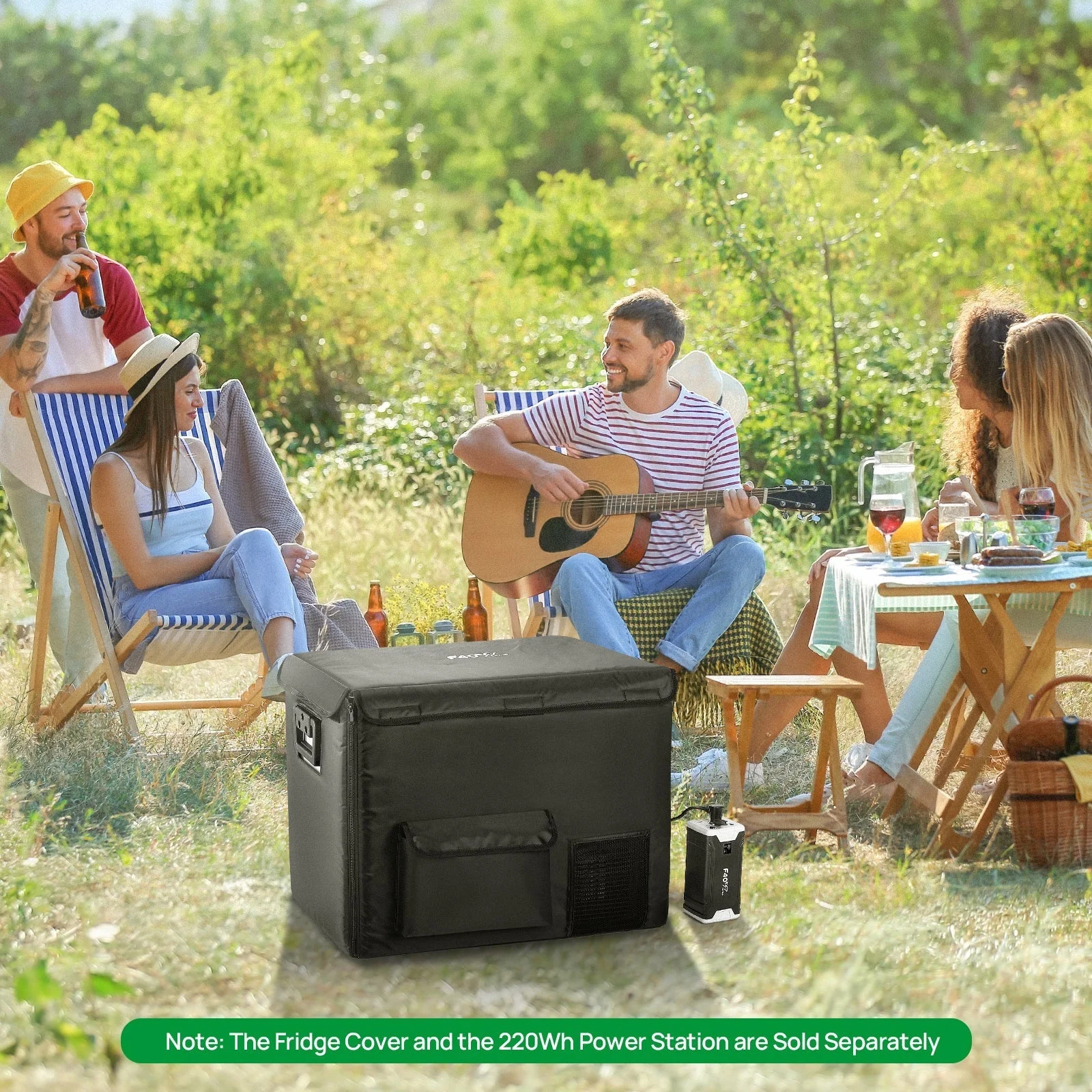 Sell on Amazon: 58 Quart(55L) Portable Car Refrigerator(Temperature adjustable -4℉~50℉) US