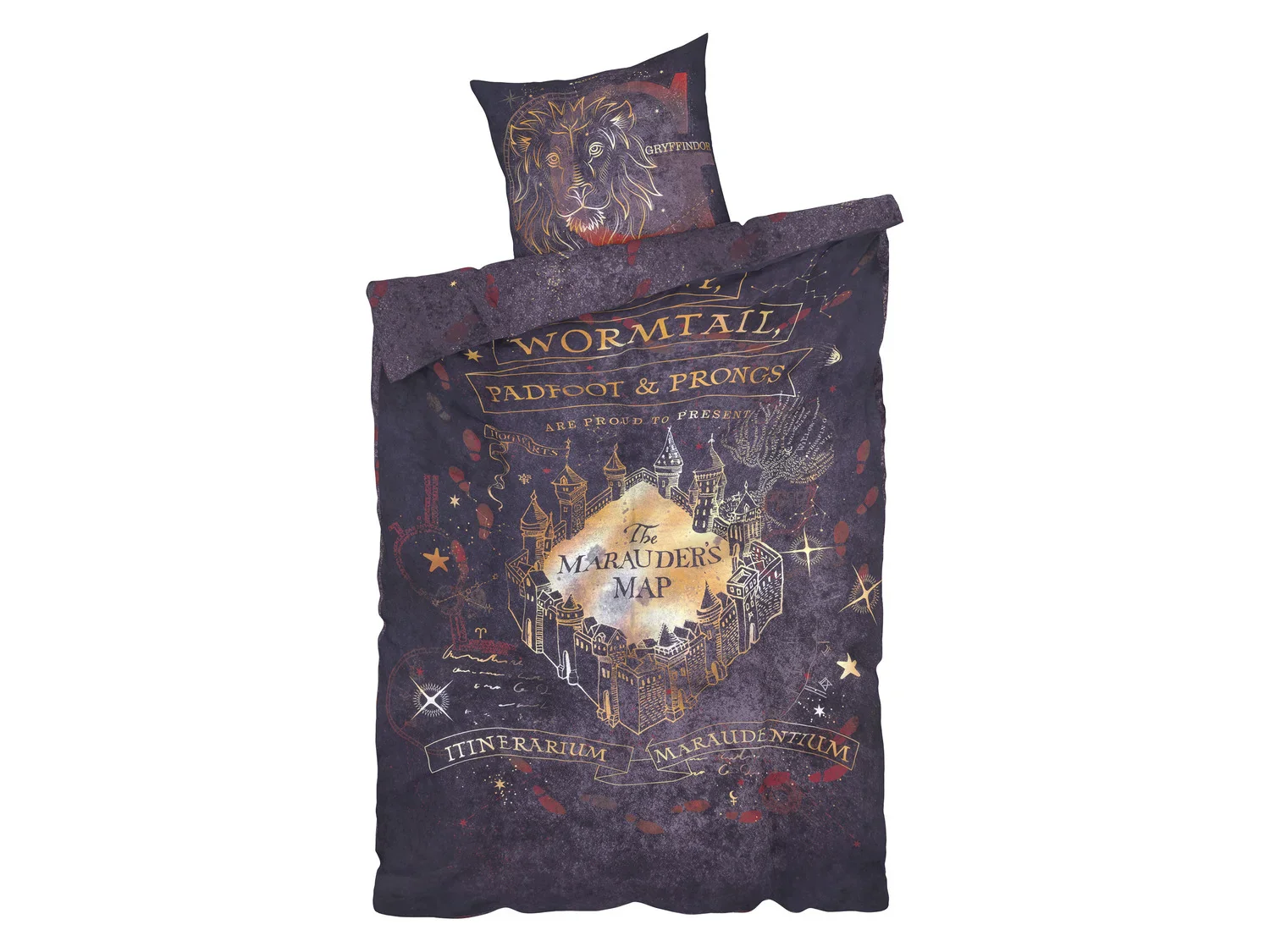 Parure de lit en microfibre Harry Potter, 140 x 200 cm