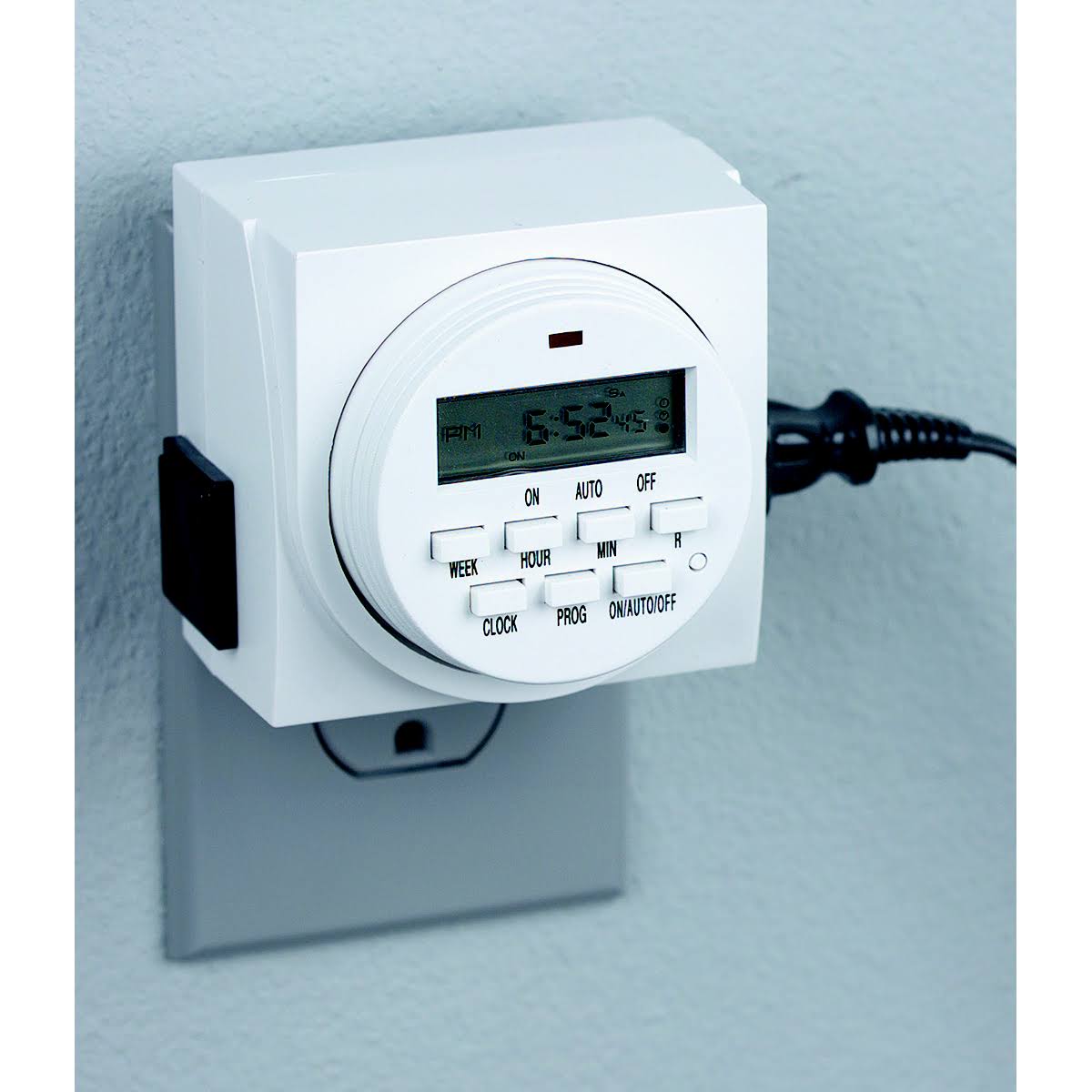 Digital Timer Programmable for Lights Lamps Dual 110V 15 Amp Outlets