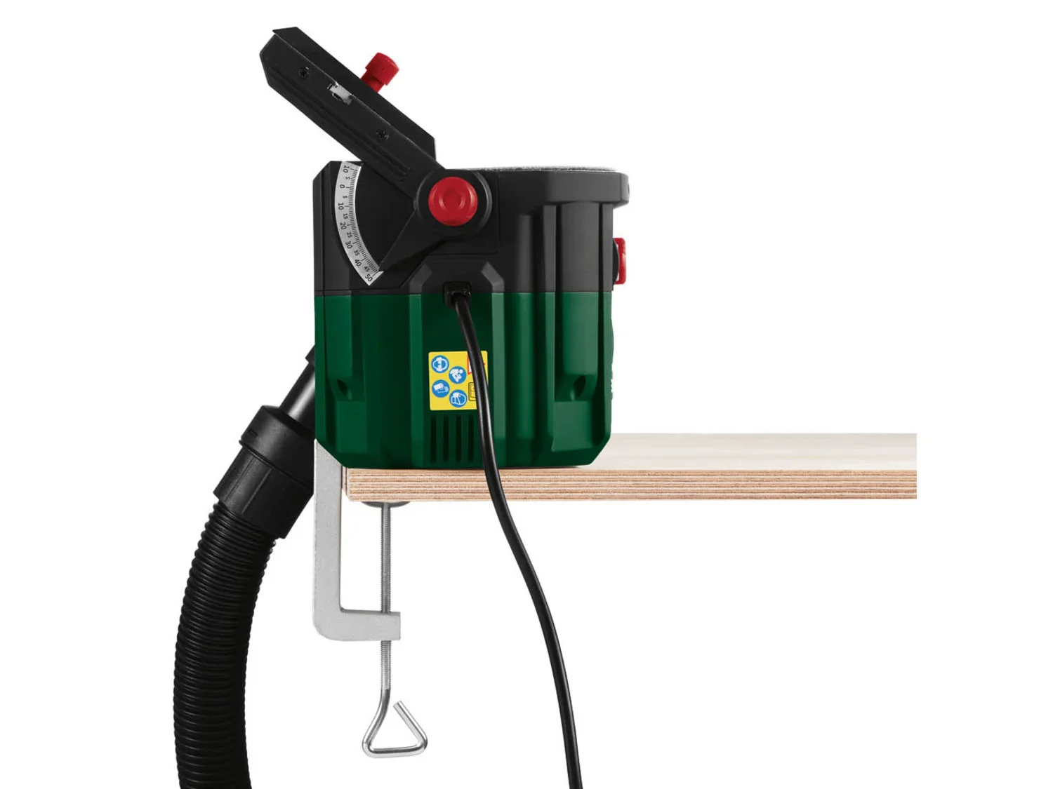 PARKSIDE Ponceuse  disque PTSG 140 D2, 6 papiers abrasifs inclus