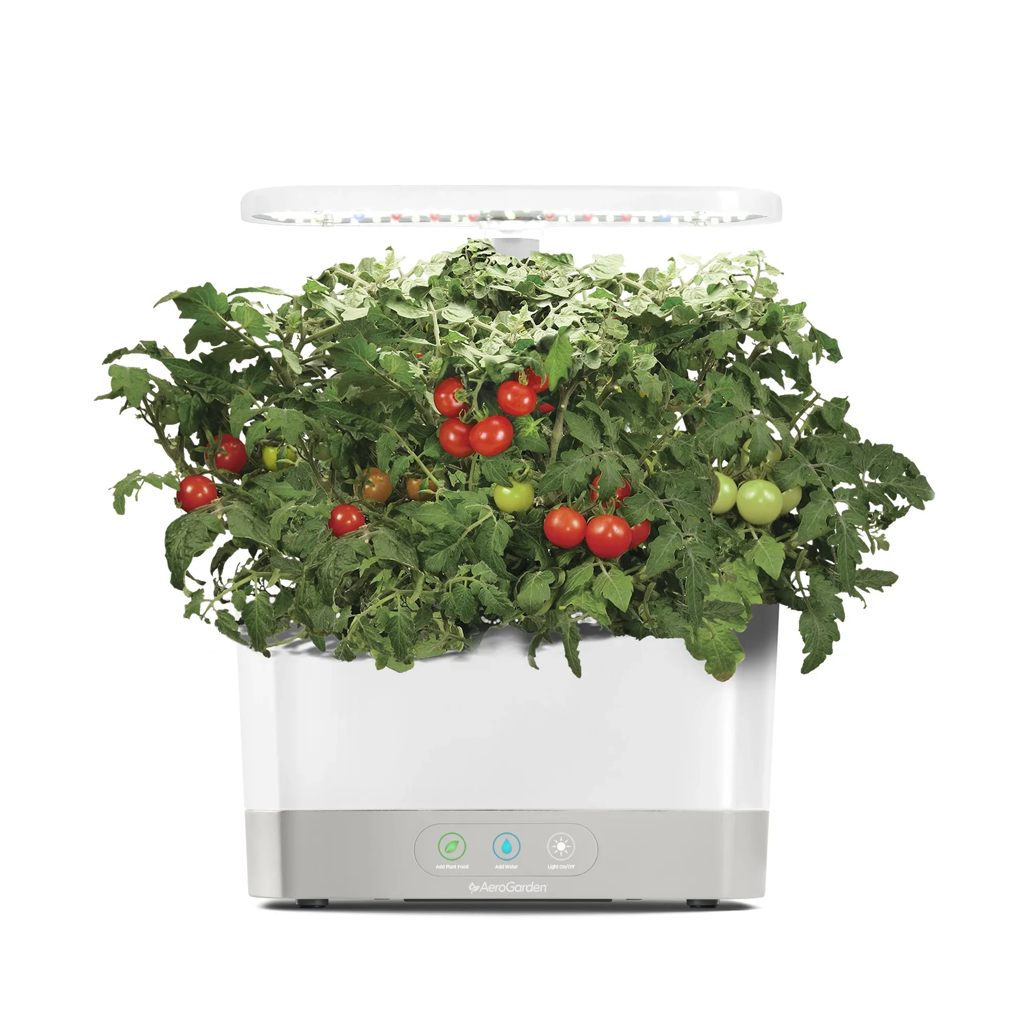 AeroGarden Harvest, White with Gourmet Herbs Seed Kit