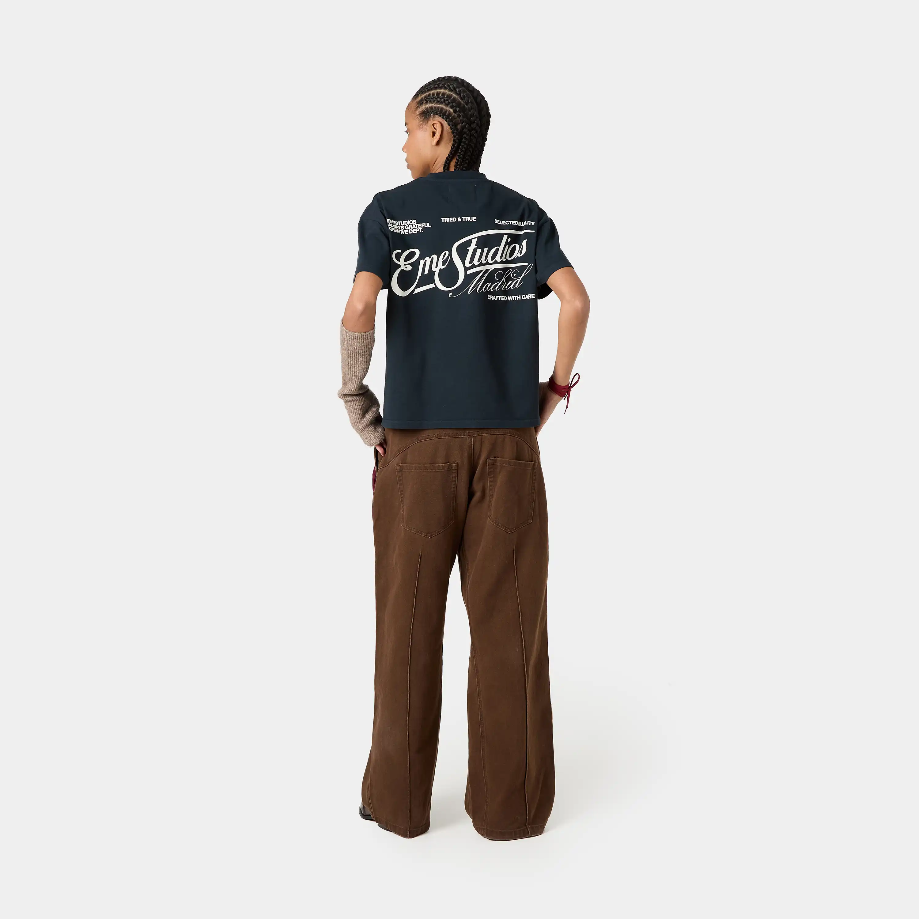 Tried & True Navy Oversized Tee