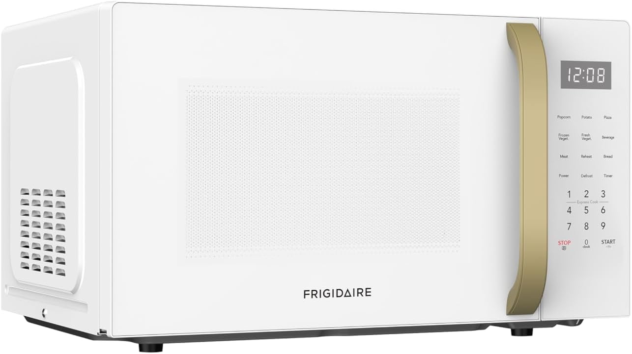 FRIGIDAIRE 1.05 cuft. Retro Microwave, WhiteGold