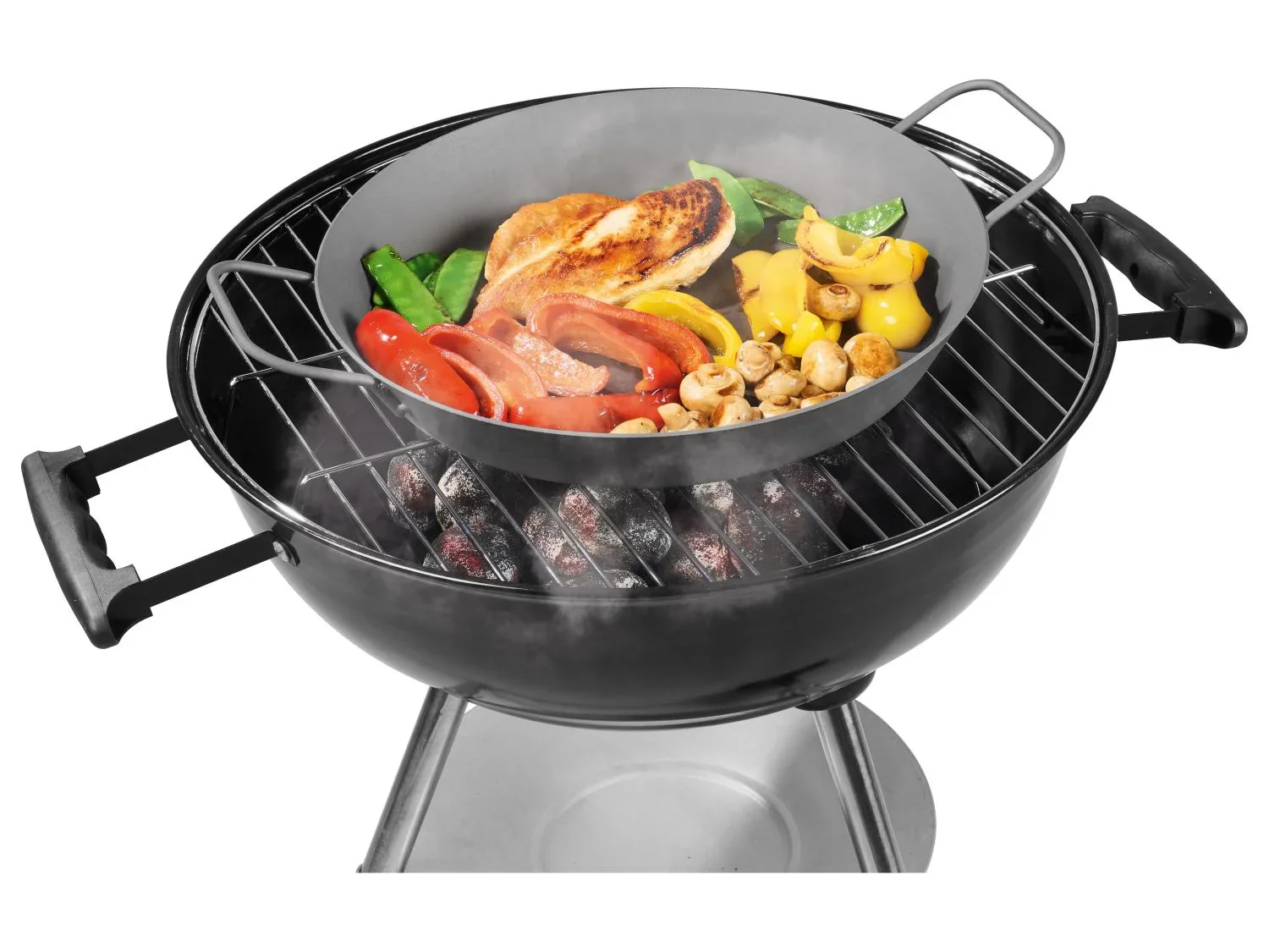 GRILLMEISTER Pole  griller en fer