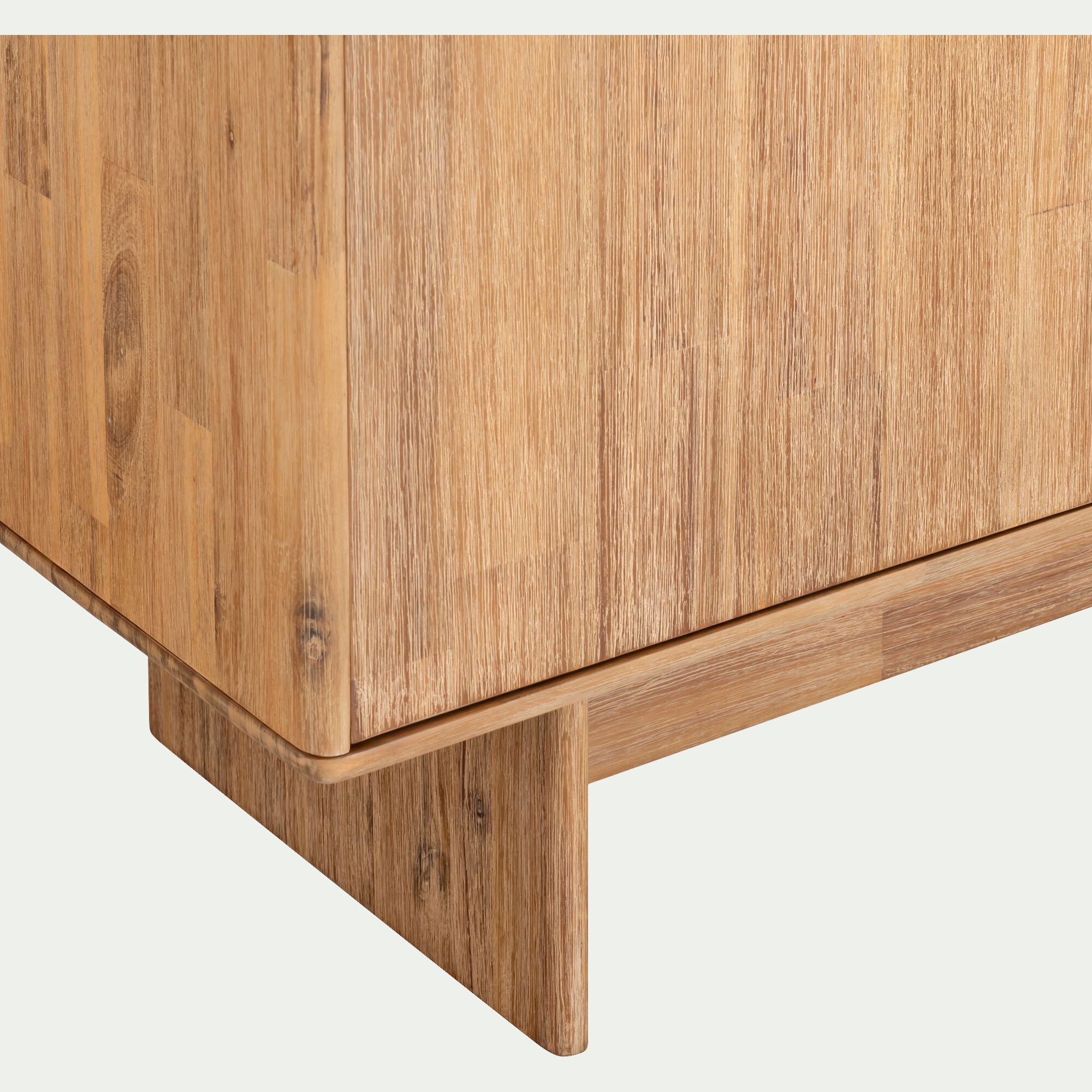 NAIS - Buffet bas en bois 3 portes - naturel