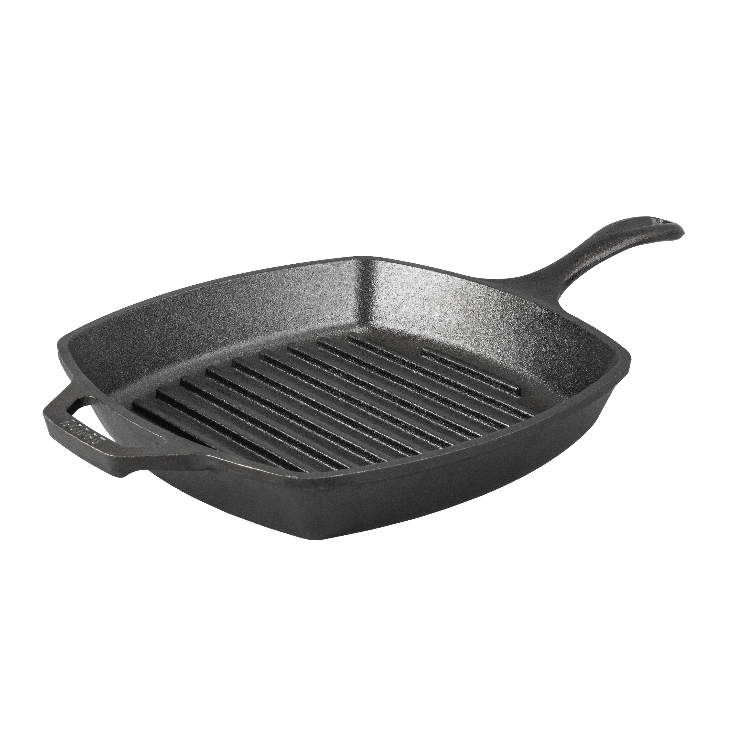 Cast Iron 10.5 Seasoned Square Grill Pan