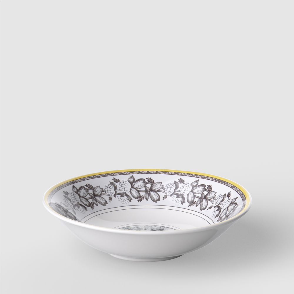 Audun Appetizer/ Dessert Bowl - Multi-colored, 4.4 oz, Premium Porcelain