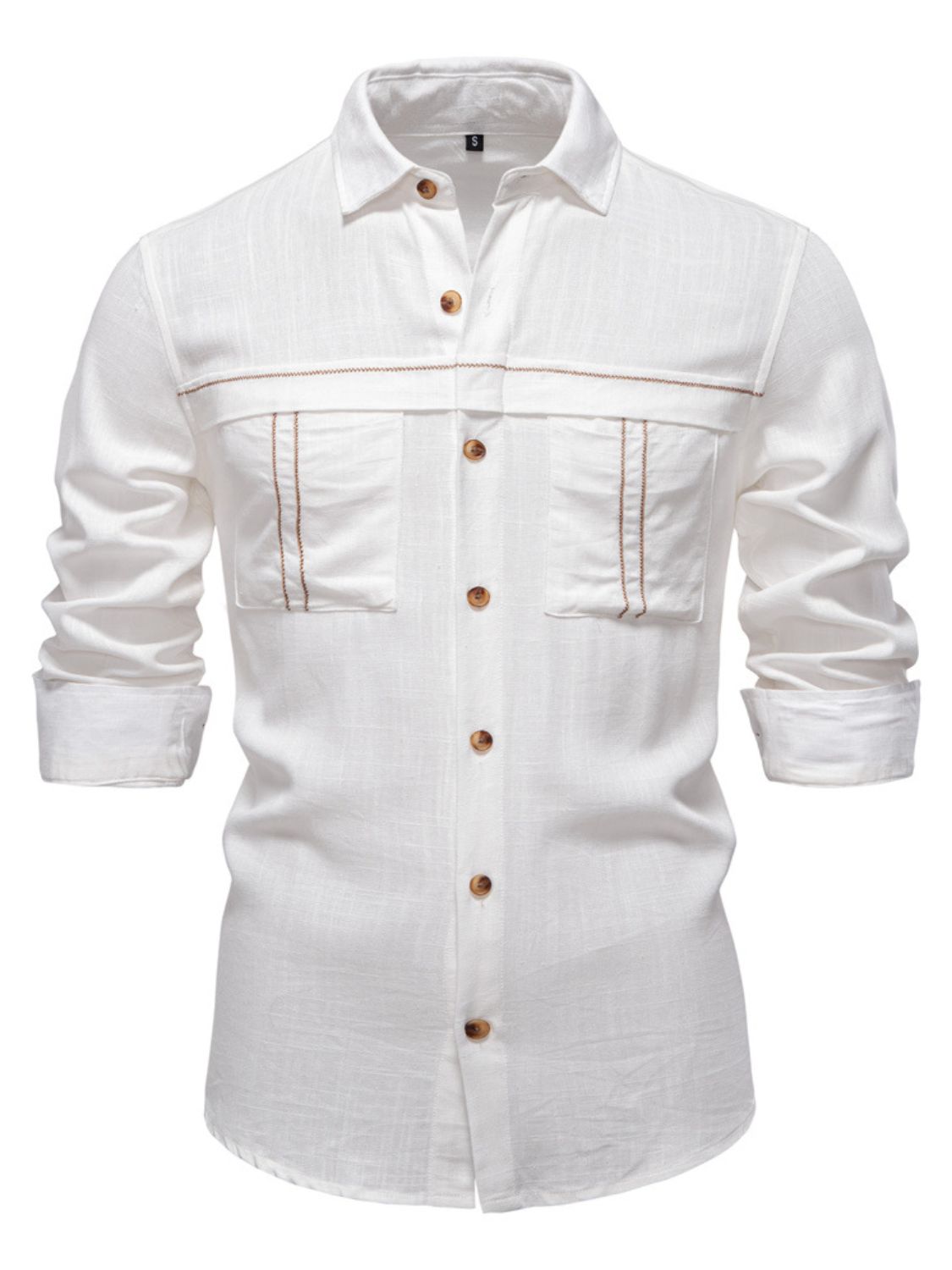 Men’s Button Down Collared Neck Shirt