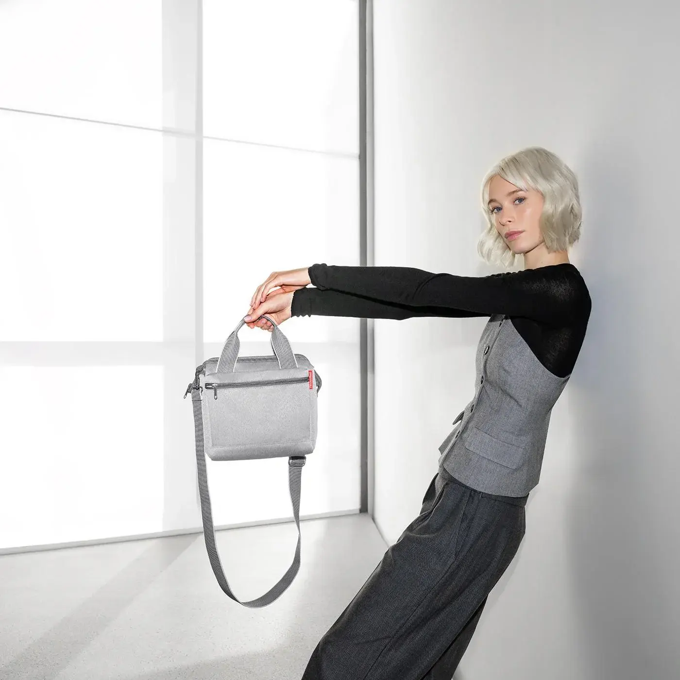 allrounder cross herringbone grey