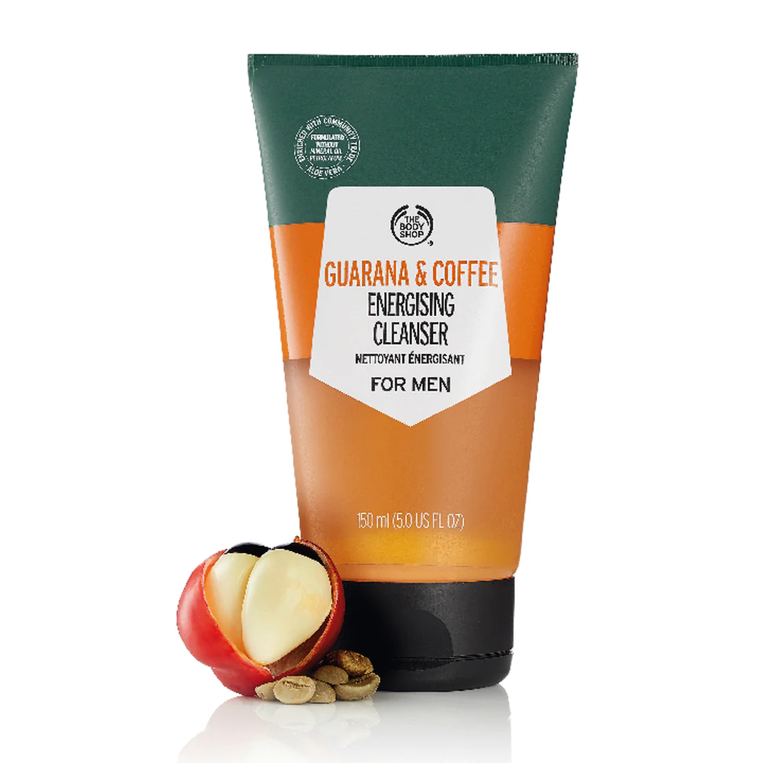 Guarana and Coffee Energising Cleanser For Men