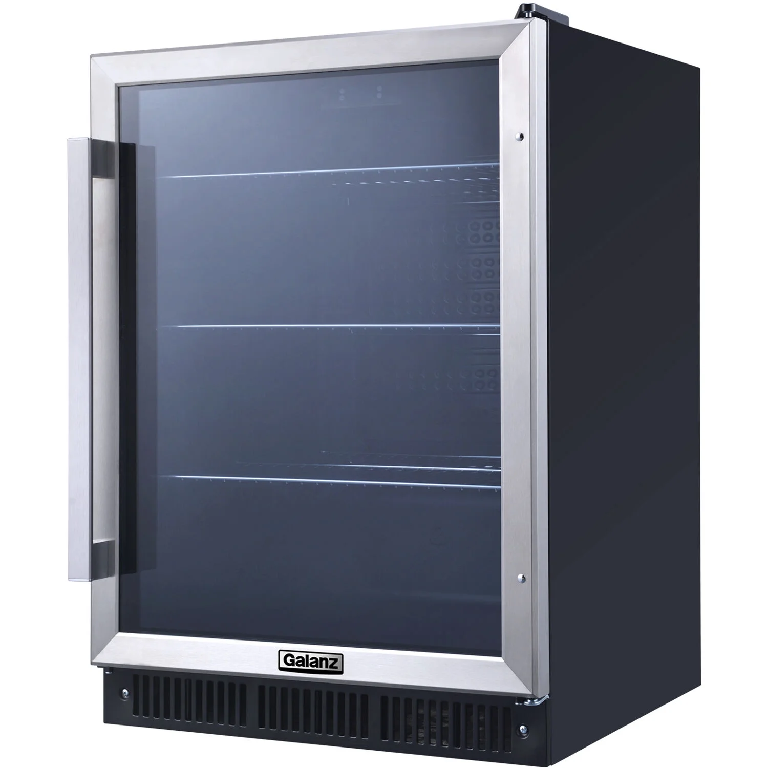 5.7 Cu. ft 172 Cans French Door Beverage Refrigerator, Stainless Steel, 23.4 in Wide, New(157 Can Stainless Steel) - Image 9