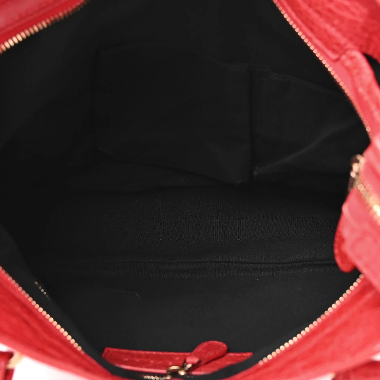 Agneau Giant 12 Rose Gold Hardware Town Rouge Coquelicot